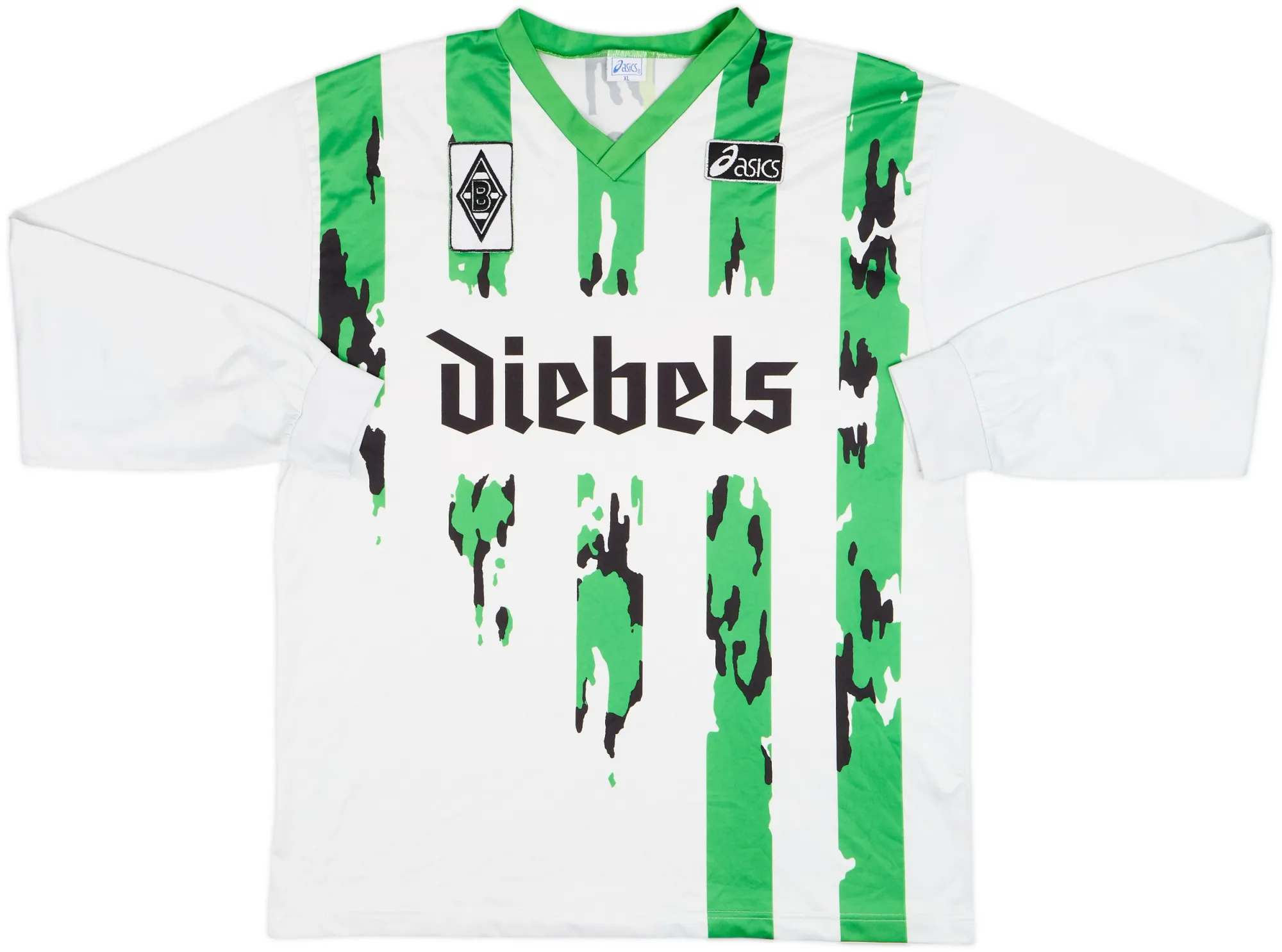 Asics Borussia Monchengladbach Mens LS Home Shirt 1994/95