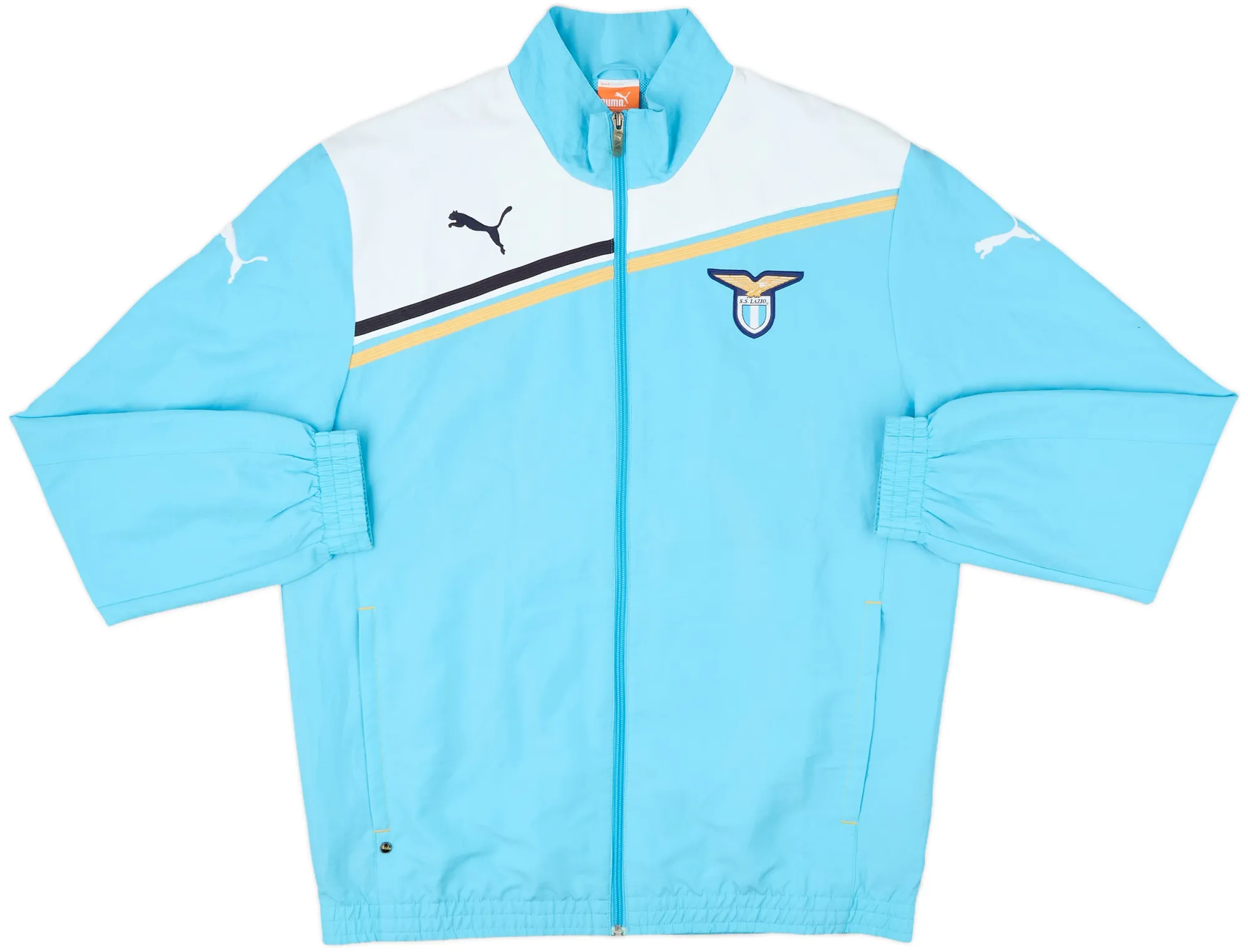 2011-12 Lazio Puma Track Jacket - 8/10 - (L)