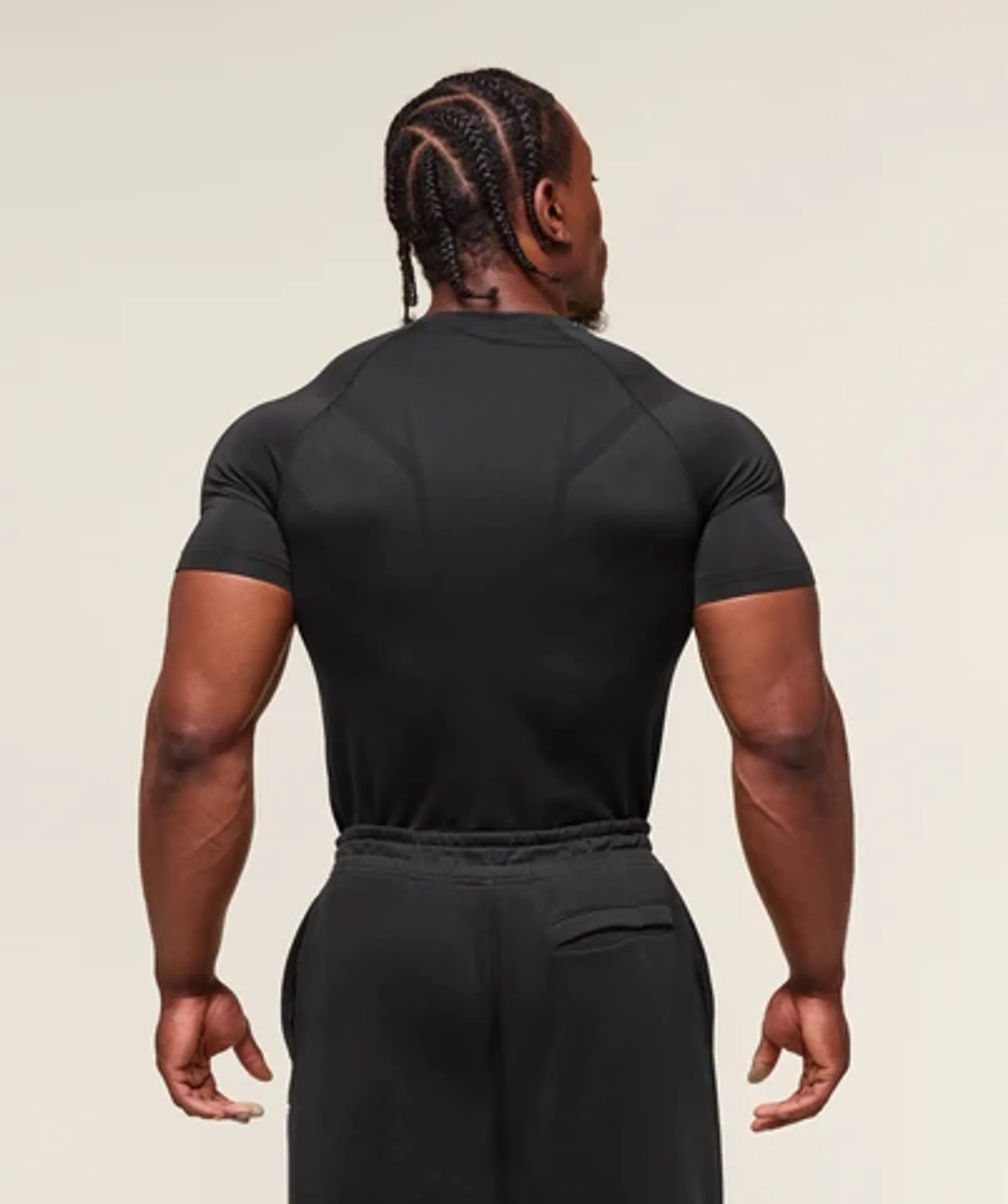 Onyx 5.0 Seamless T-Shirt - Black/Black | 5063168931291 | FOOTY.COM