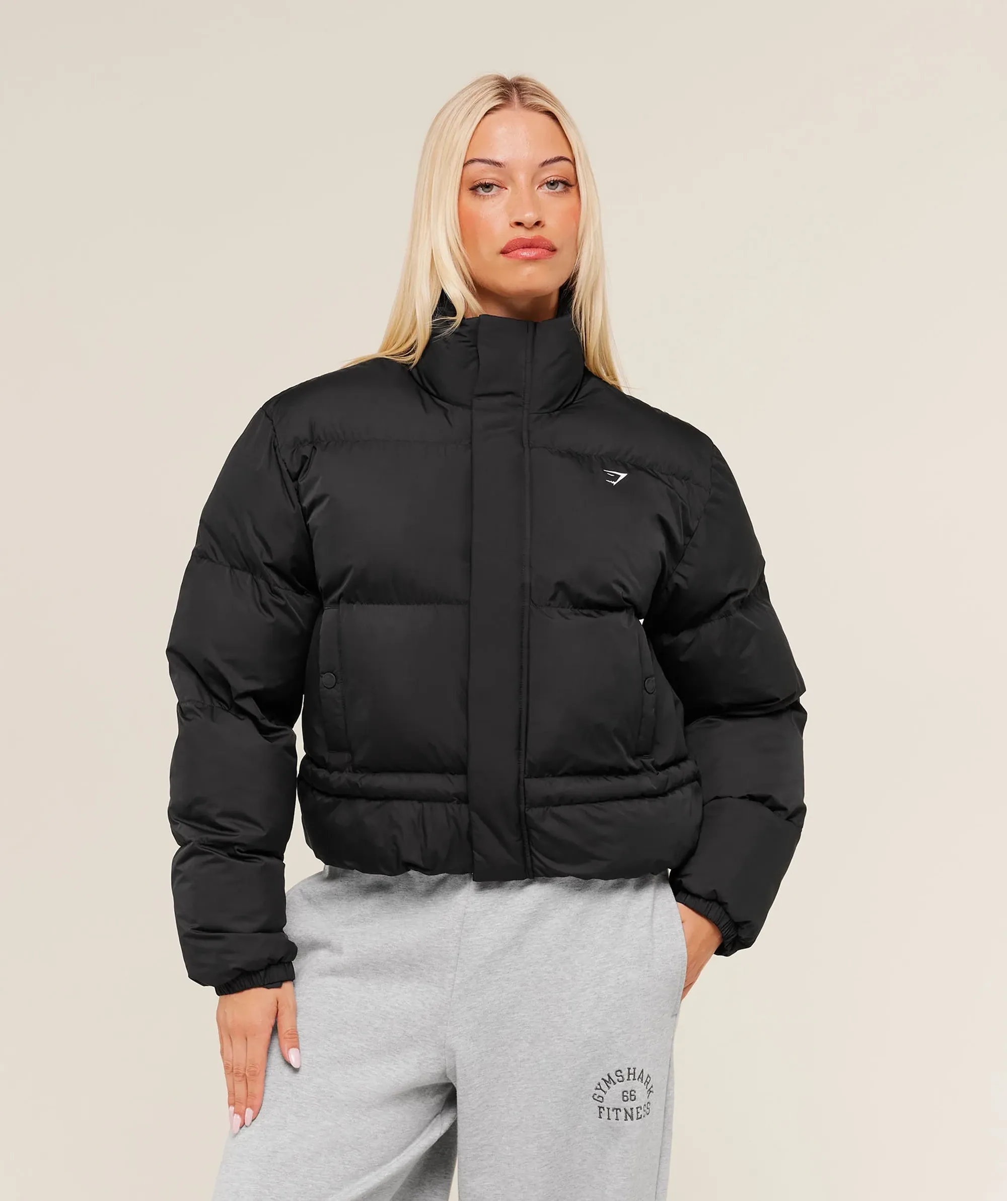  Puffer Jacket - Black