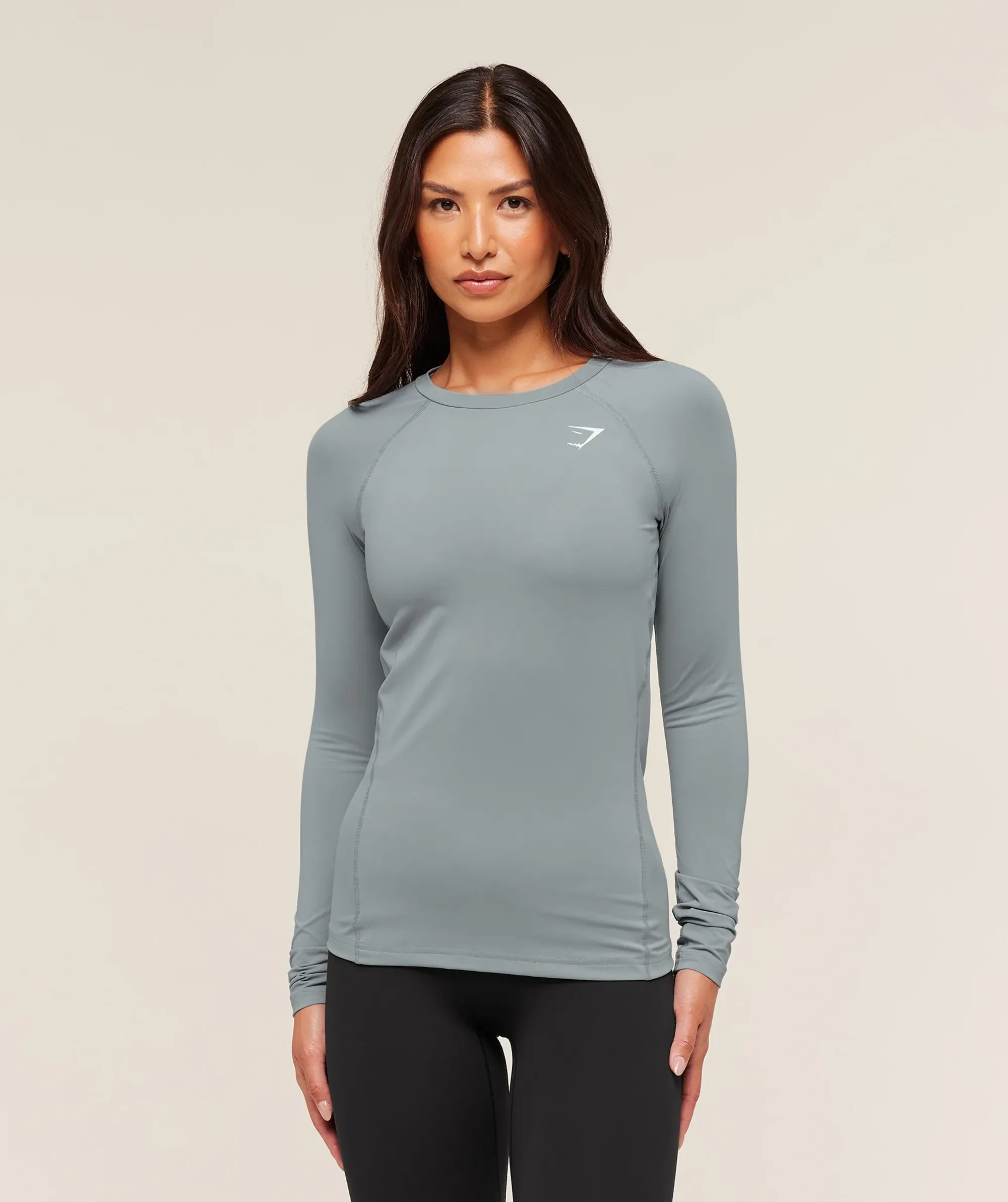  Training Baselayer Long Sleeve Top - Denim Grey