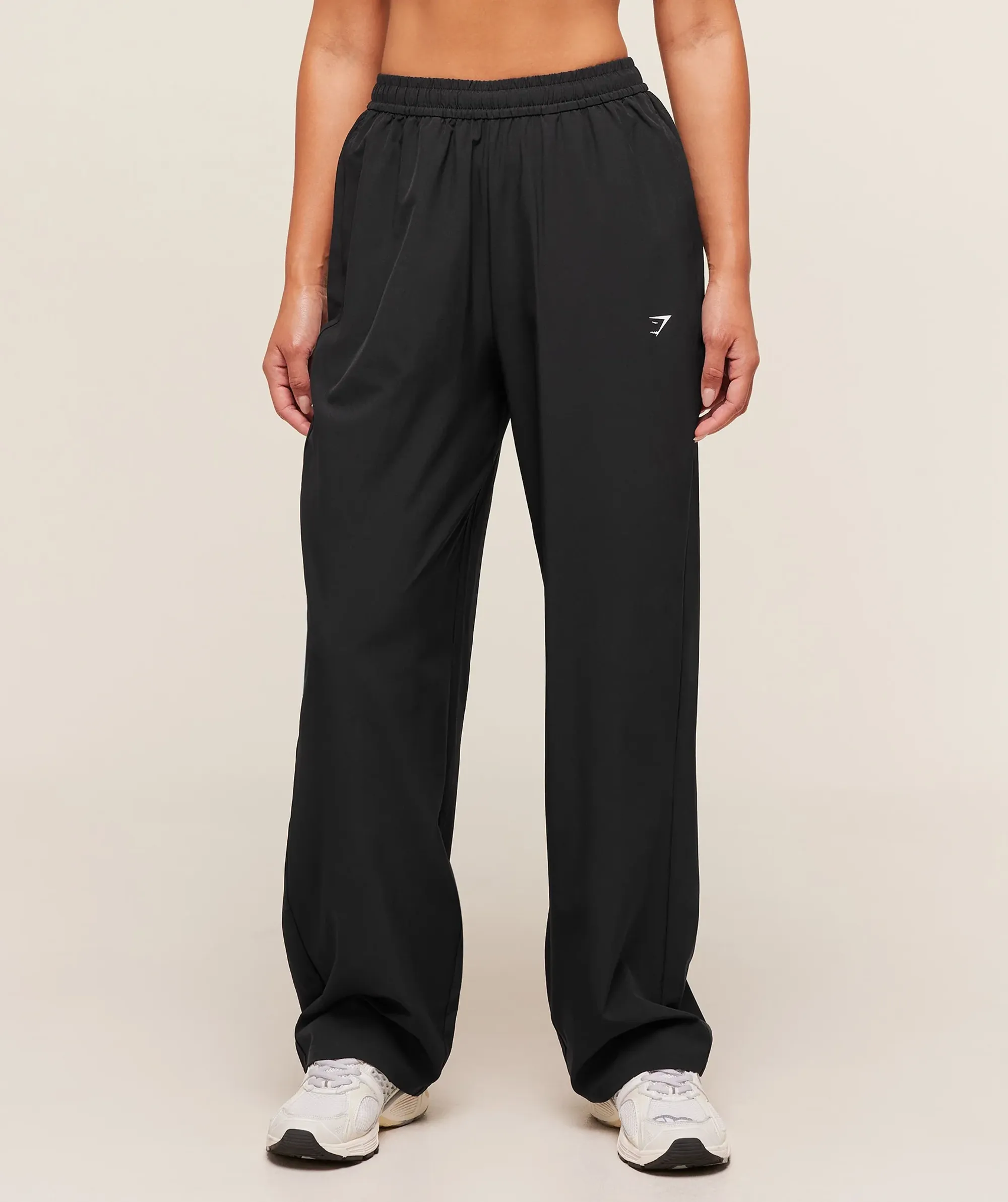  Everyday Woven Straight Leg Joggers - Black