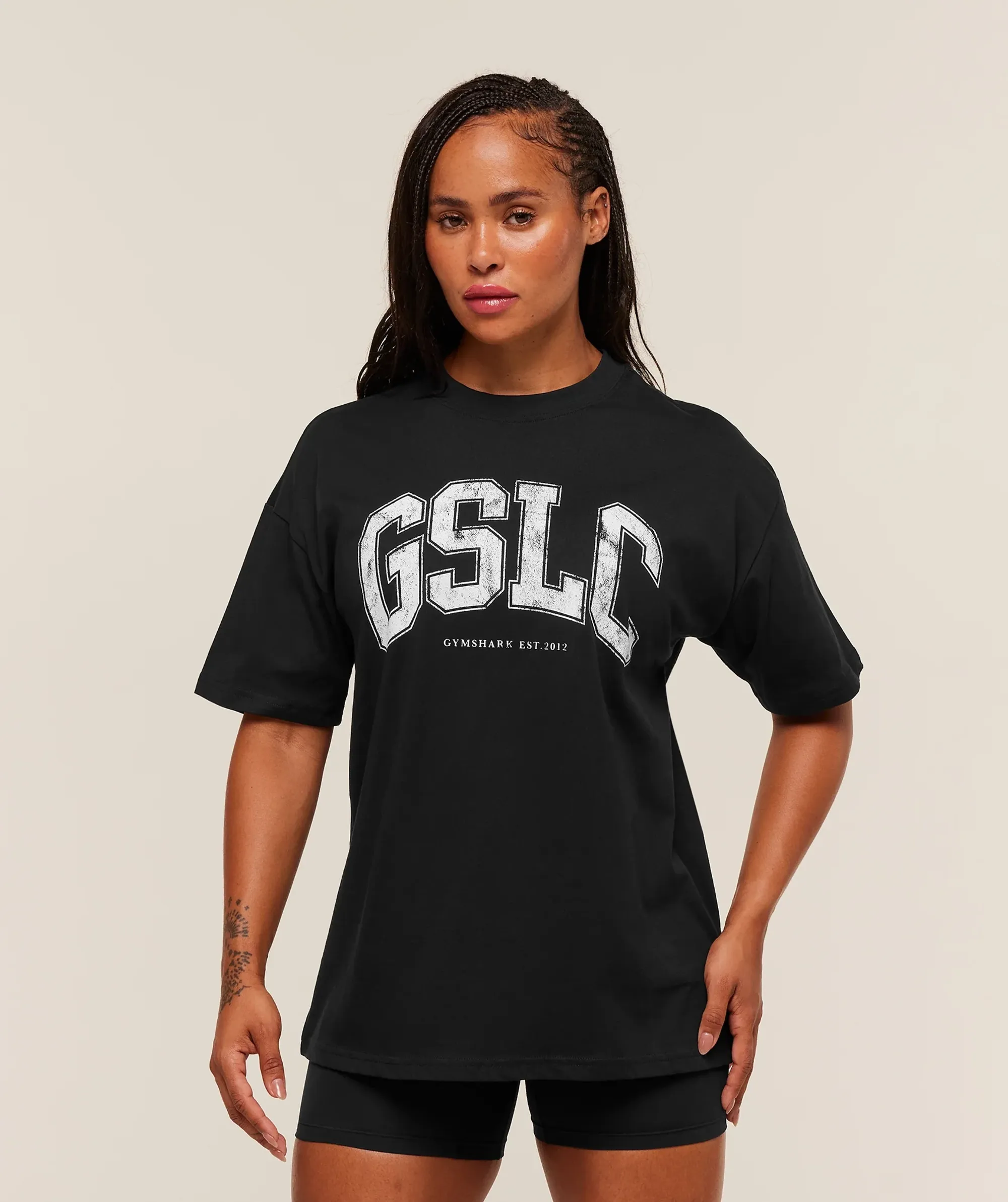  GSLC Lifting Club Short Sleeve T-Shirt - Black