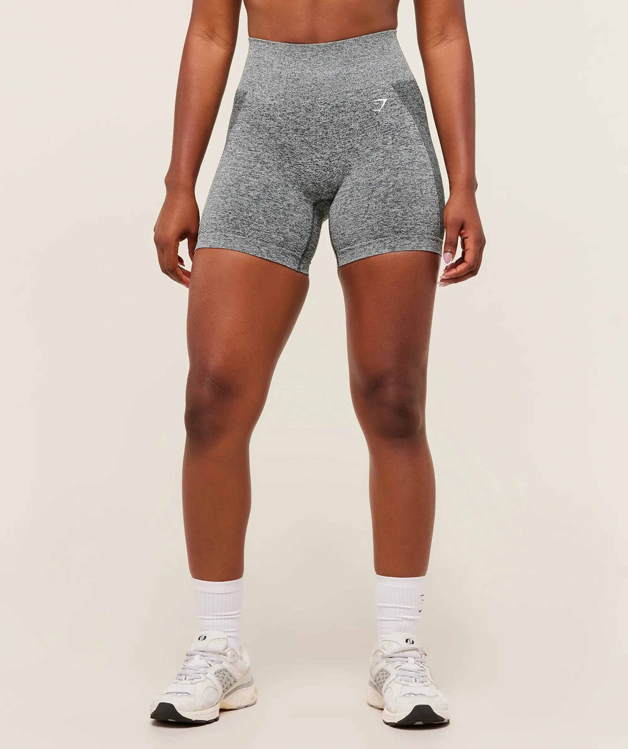  Flex Shorts - Deep Petrol Blue/White Marl