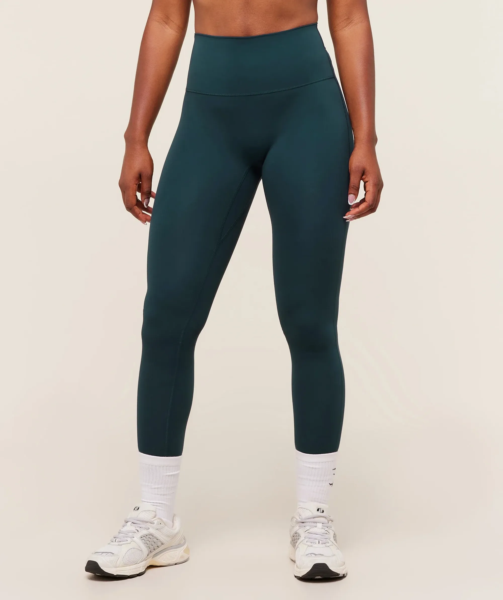  Legacy Logo Leggings - Deep Petrol Blue