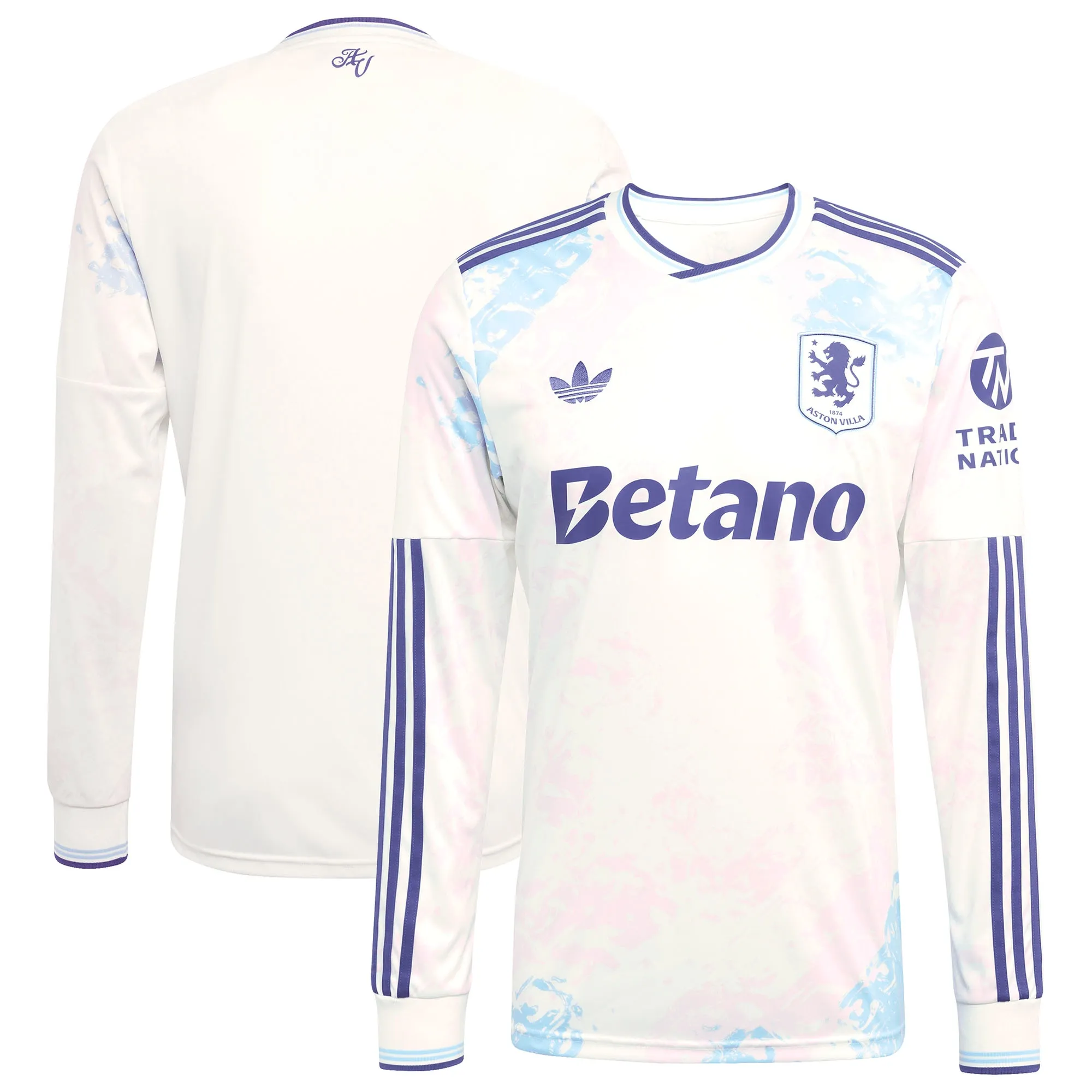 Aston Villa adidas Third Shirt 2025-26 - Long Sleeve