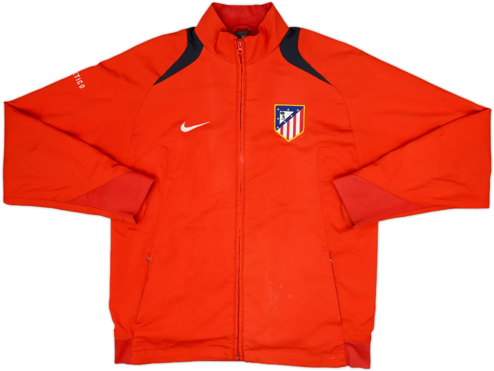 2005-06 Atletico Madrid Nike Track Jacket - 7/10 - (L)