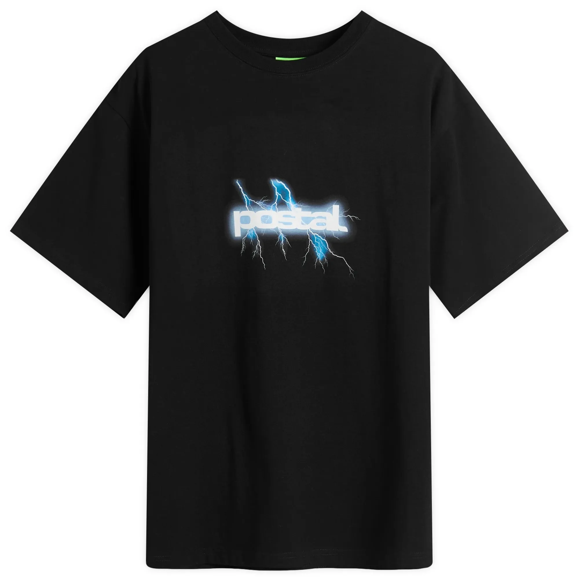 POSTAL Men's Lightning T-Shirt Black