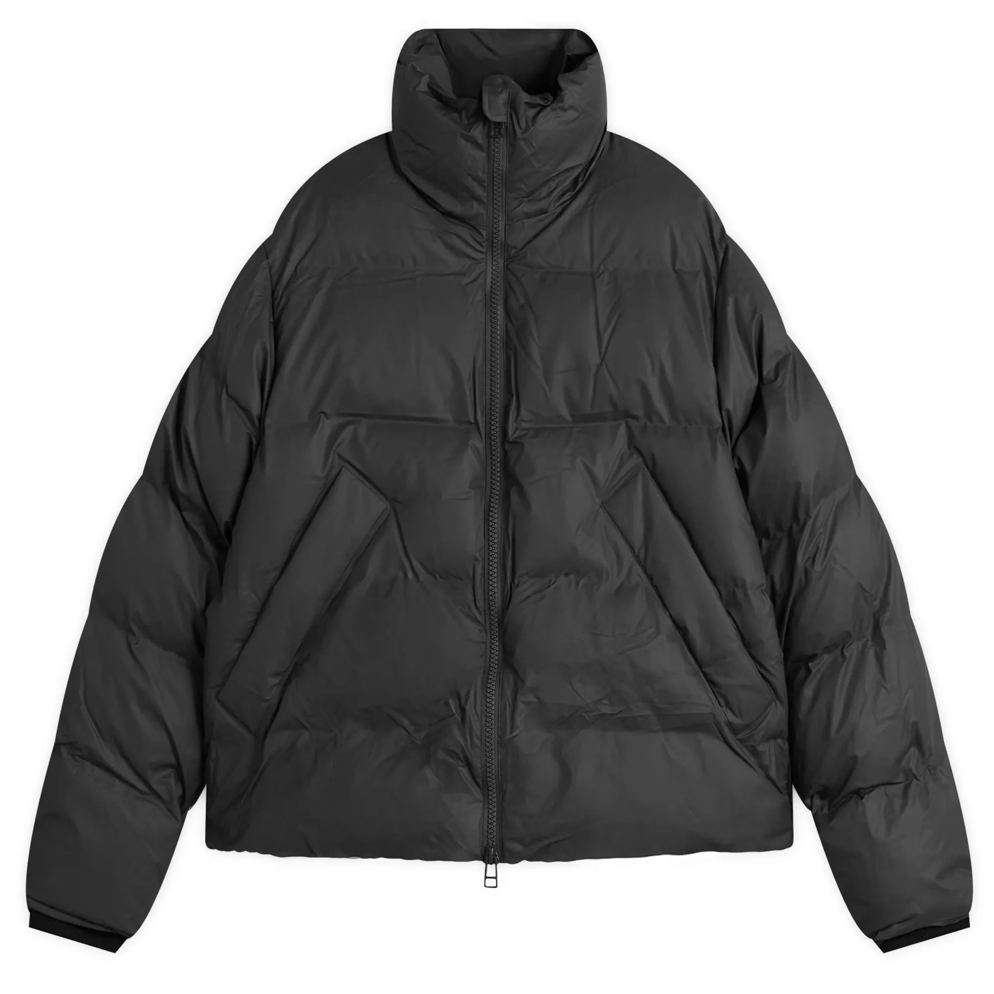 KASSL Editions Women's x Tretorn Hybrid Shelter Short Padded Jacket Black