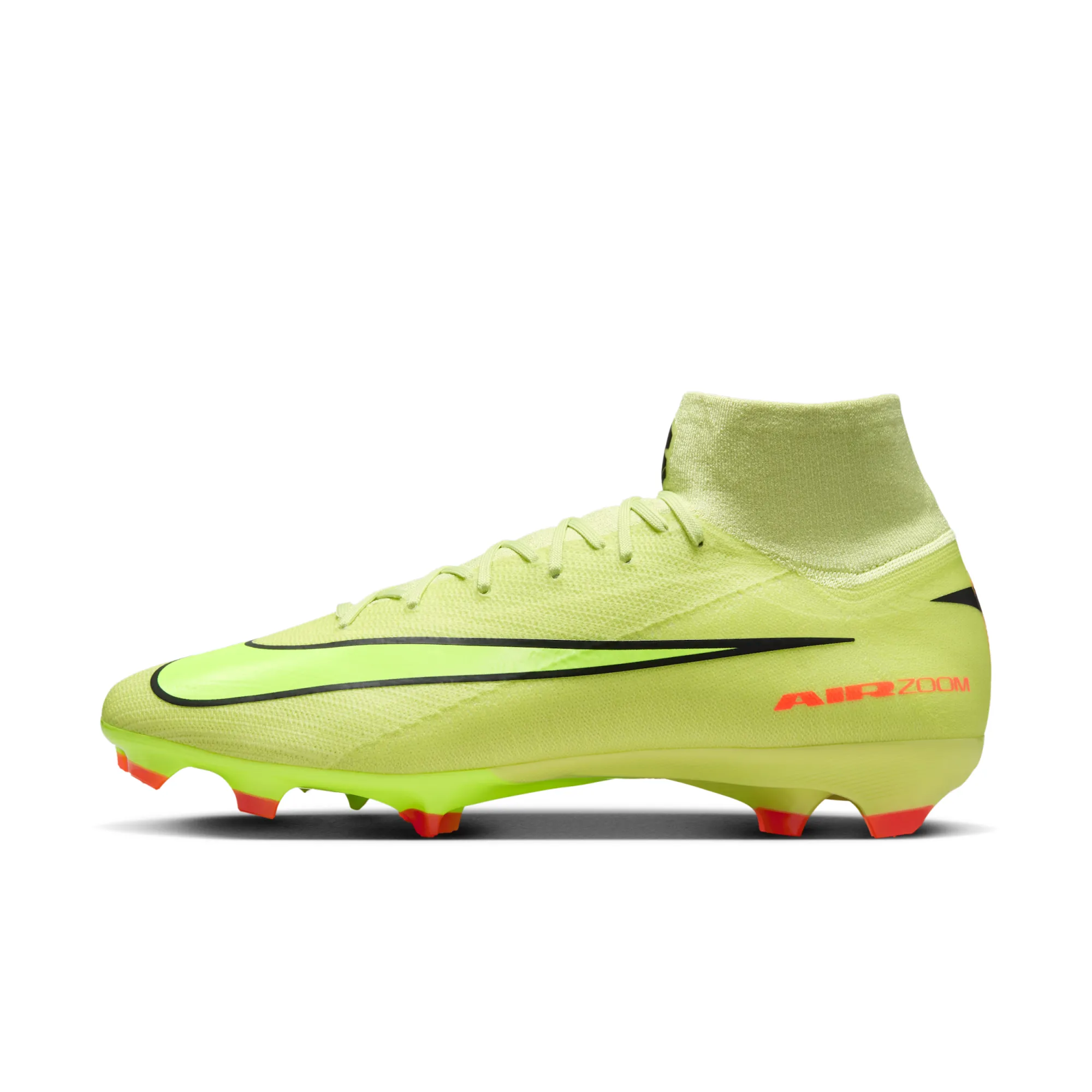 Nike Mercurial Superfly 10 Pro Firm-Ground High-Top Football Boot - Green