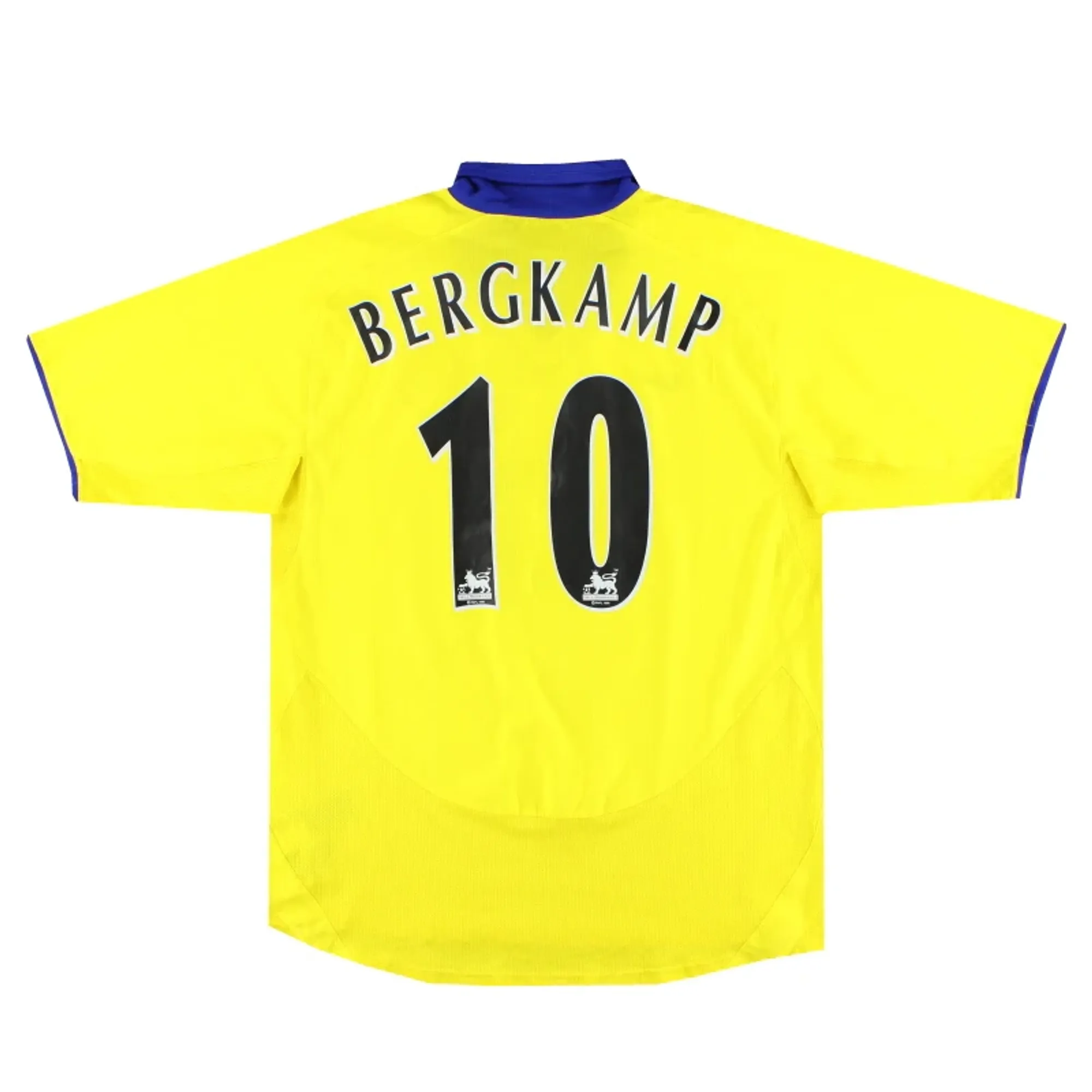 2003-05 Arsenal Nike Away Shirt Bergkamp #10 XL - Arsenal / Excellent 