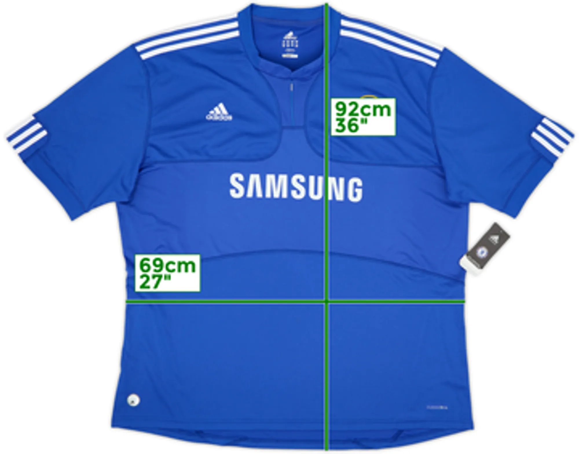 adidas Chelsea Mens SS Home Shirt 2009/10