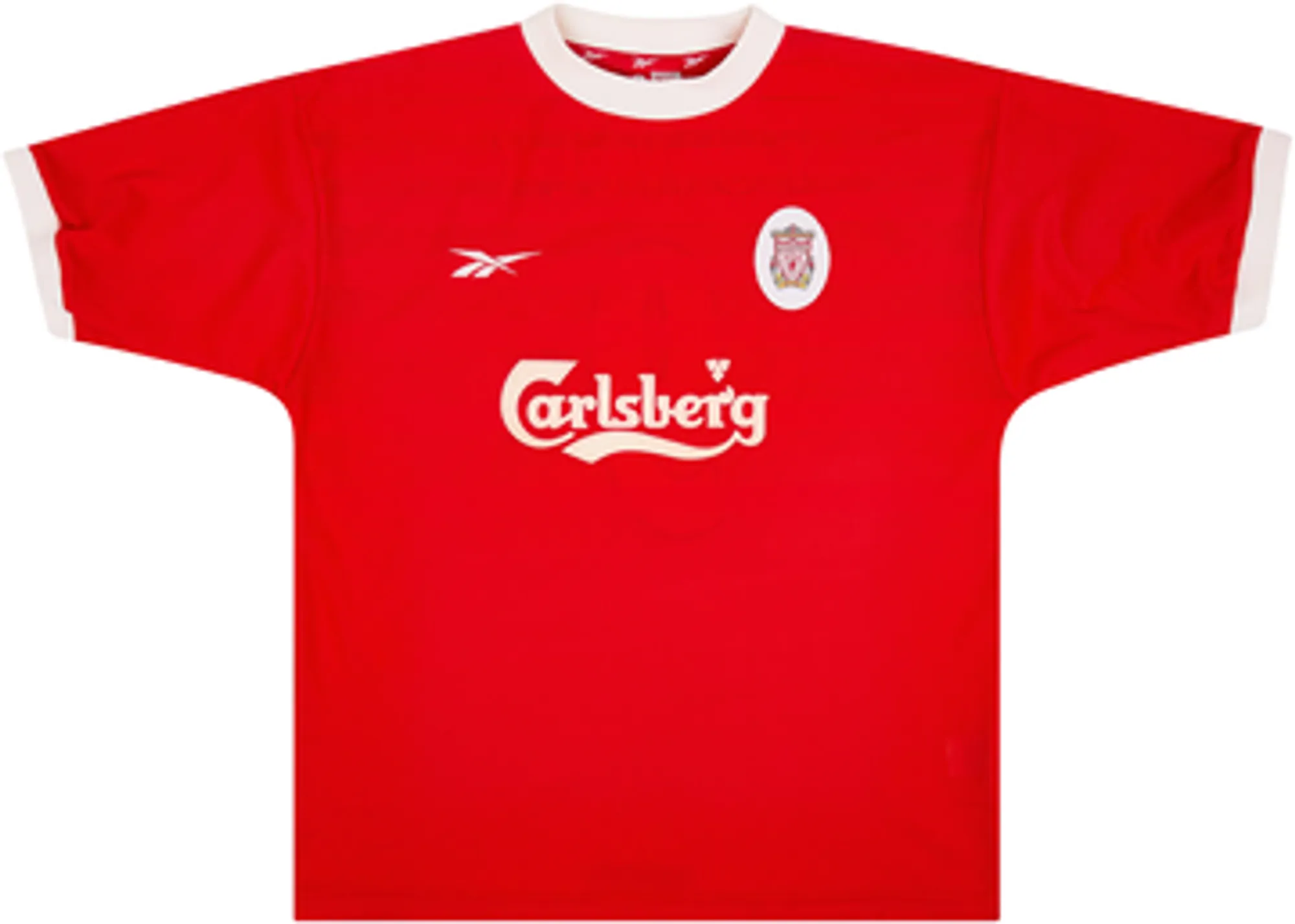 Reebok Liverpool Mens SS Home Shirt 1998/00