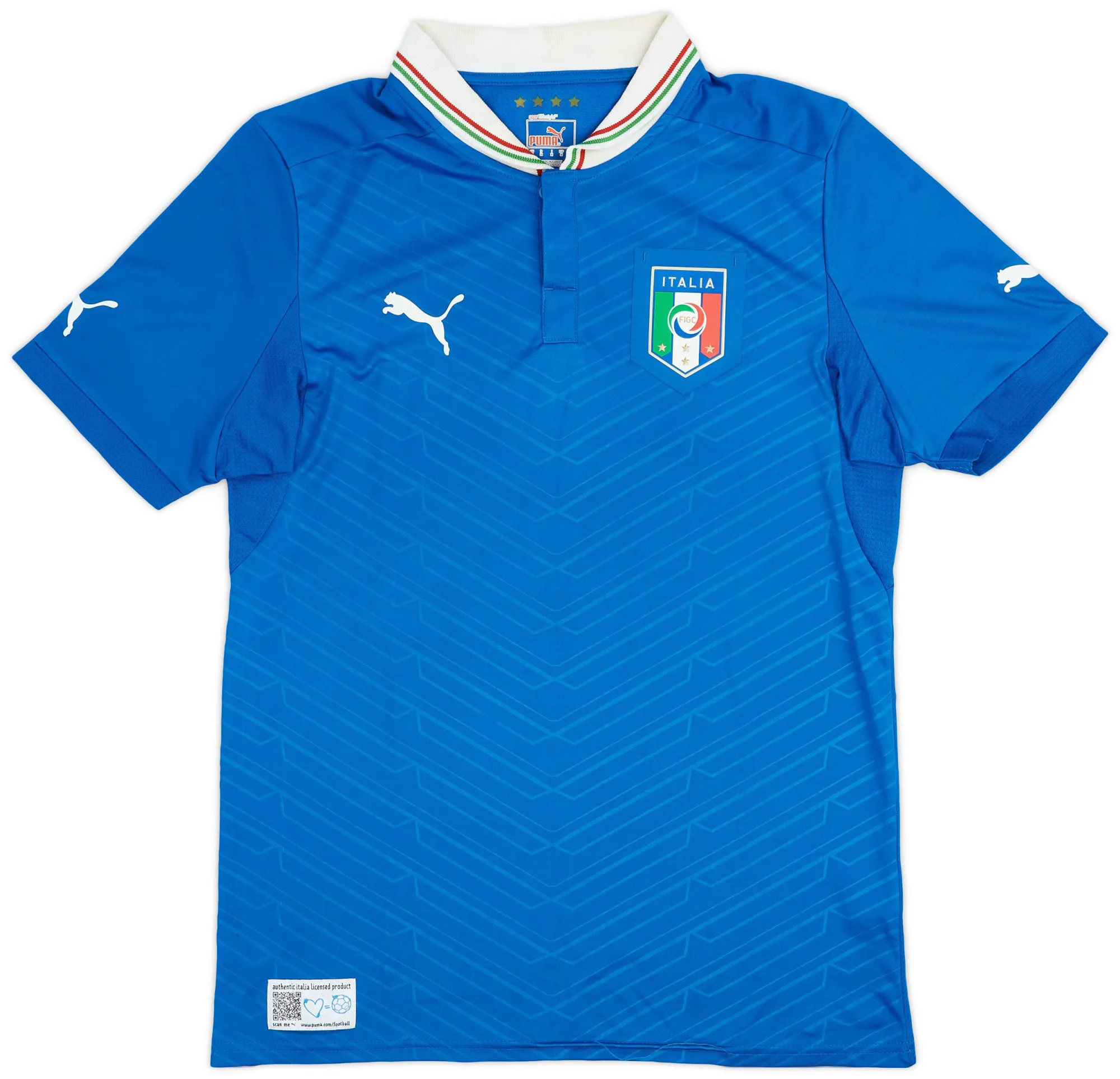 Puma Italy Mens SS Home Shirt 2012