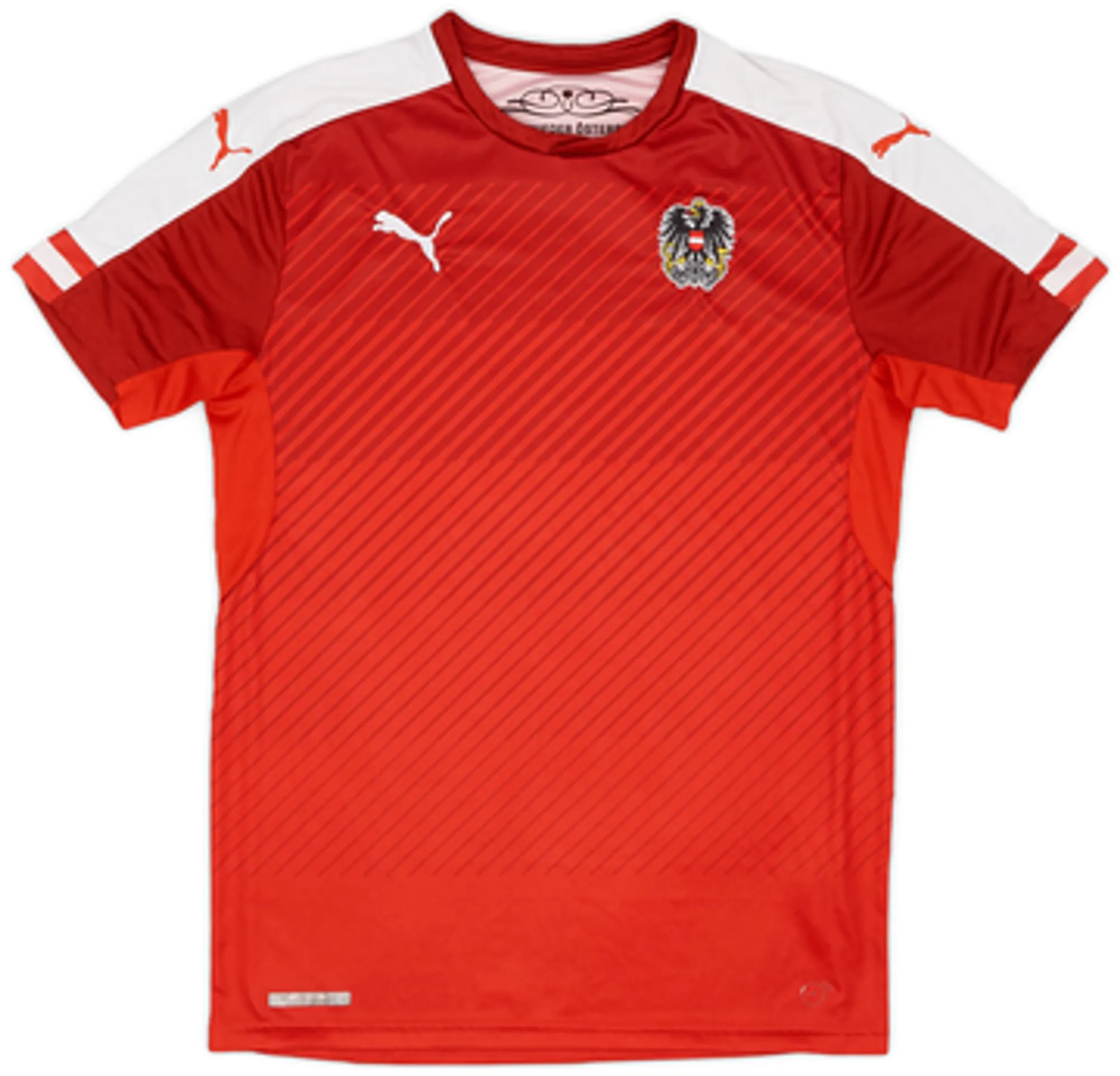 Puma Austria Mens SS Home Shirt 2016