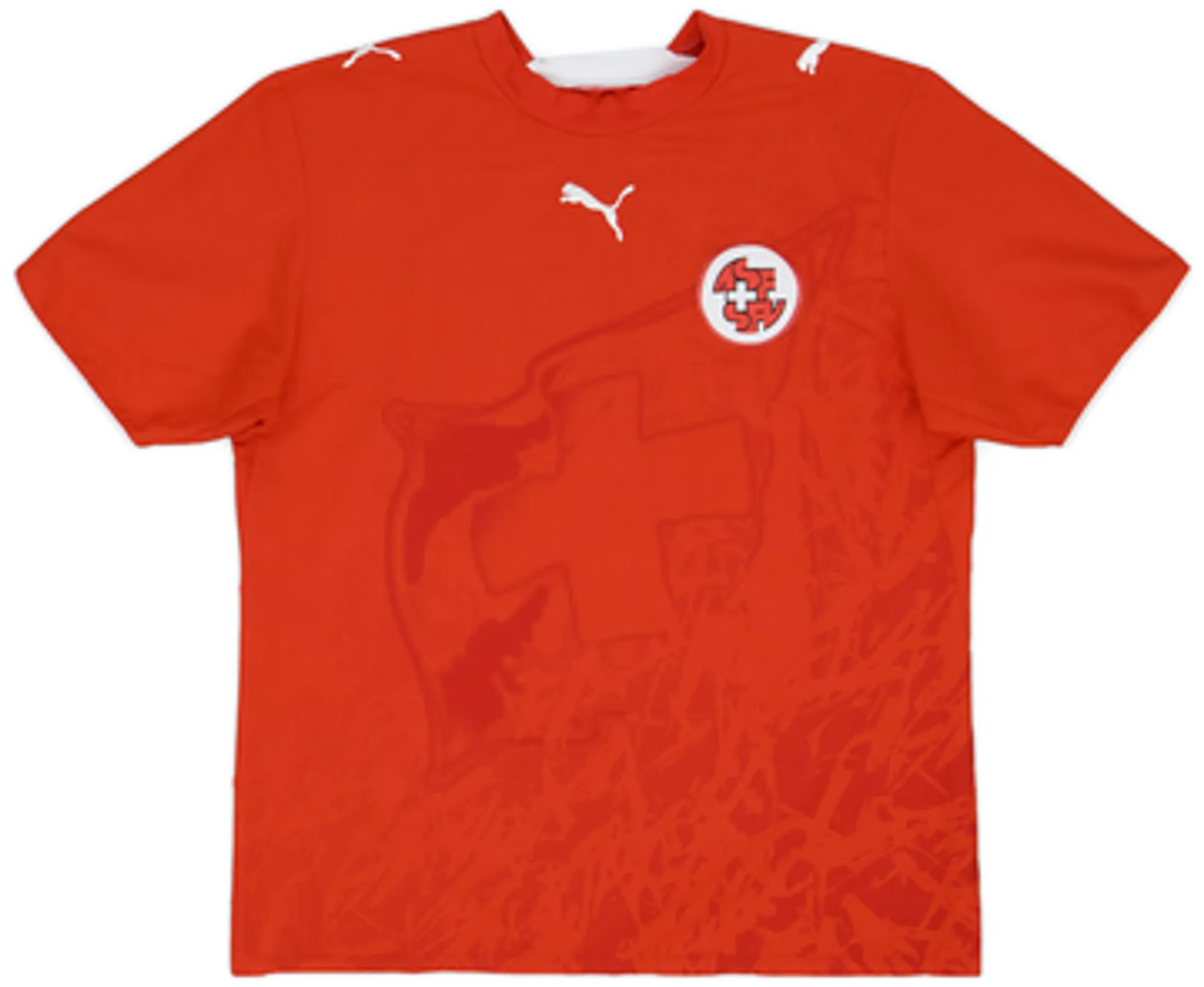 Puma Switzerland Mens SS Home Shirt 2006