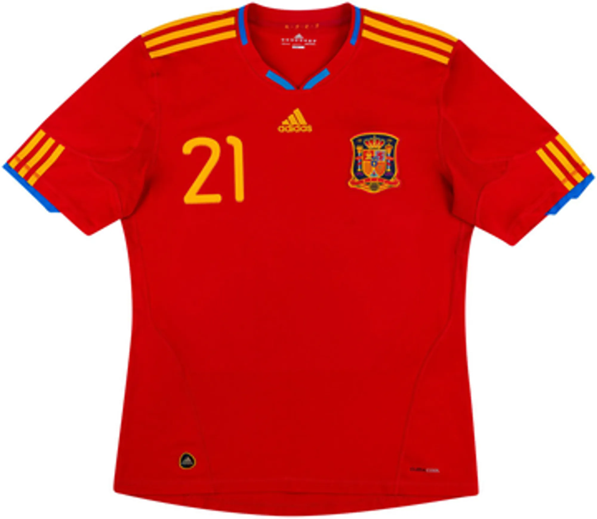 adidas Spain Mens SS Home Shirt 2009