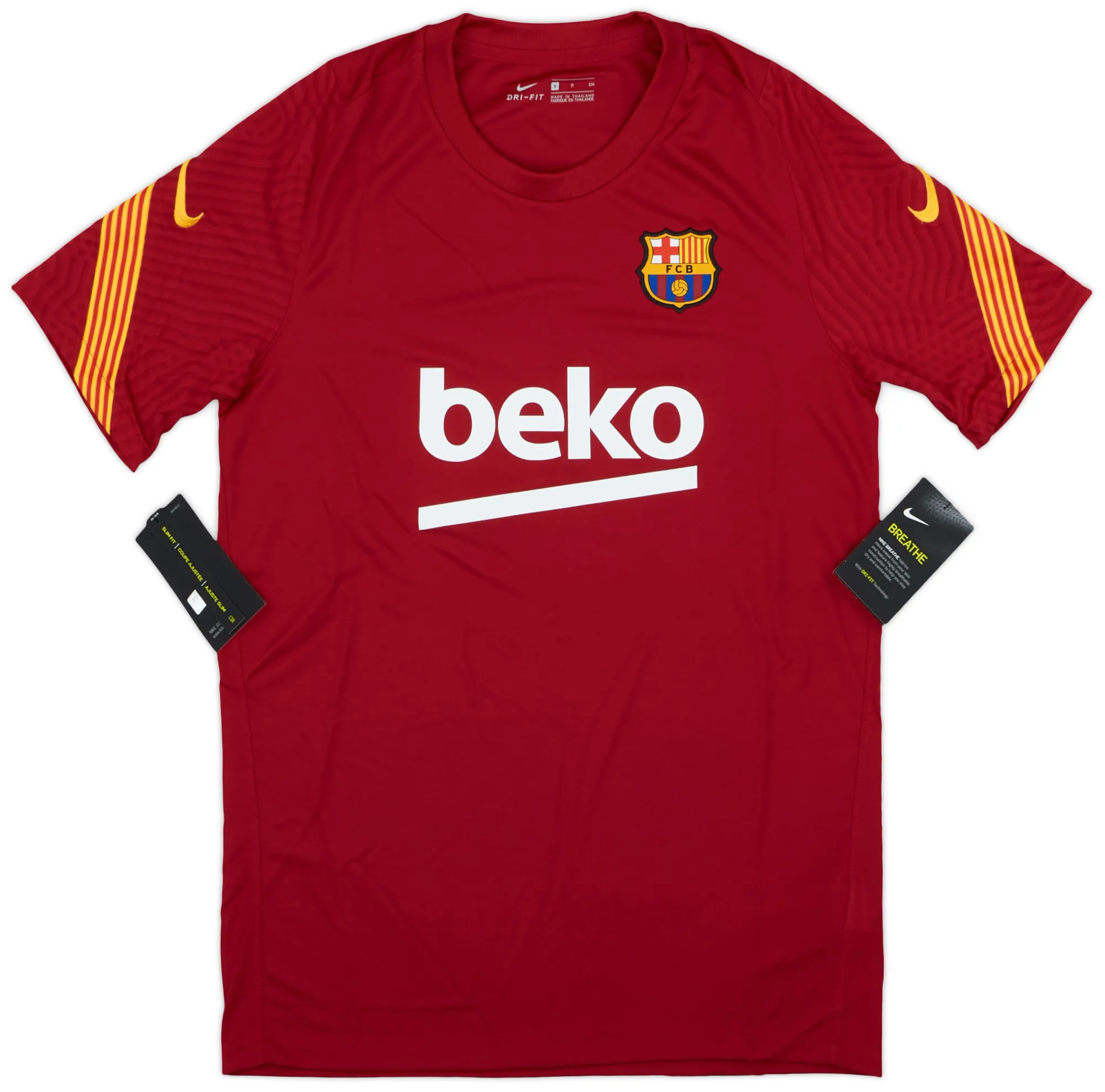Nike Barcelona Mens SS Home Shirt 2020/21
