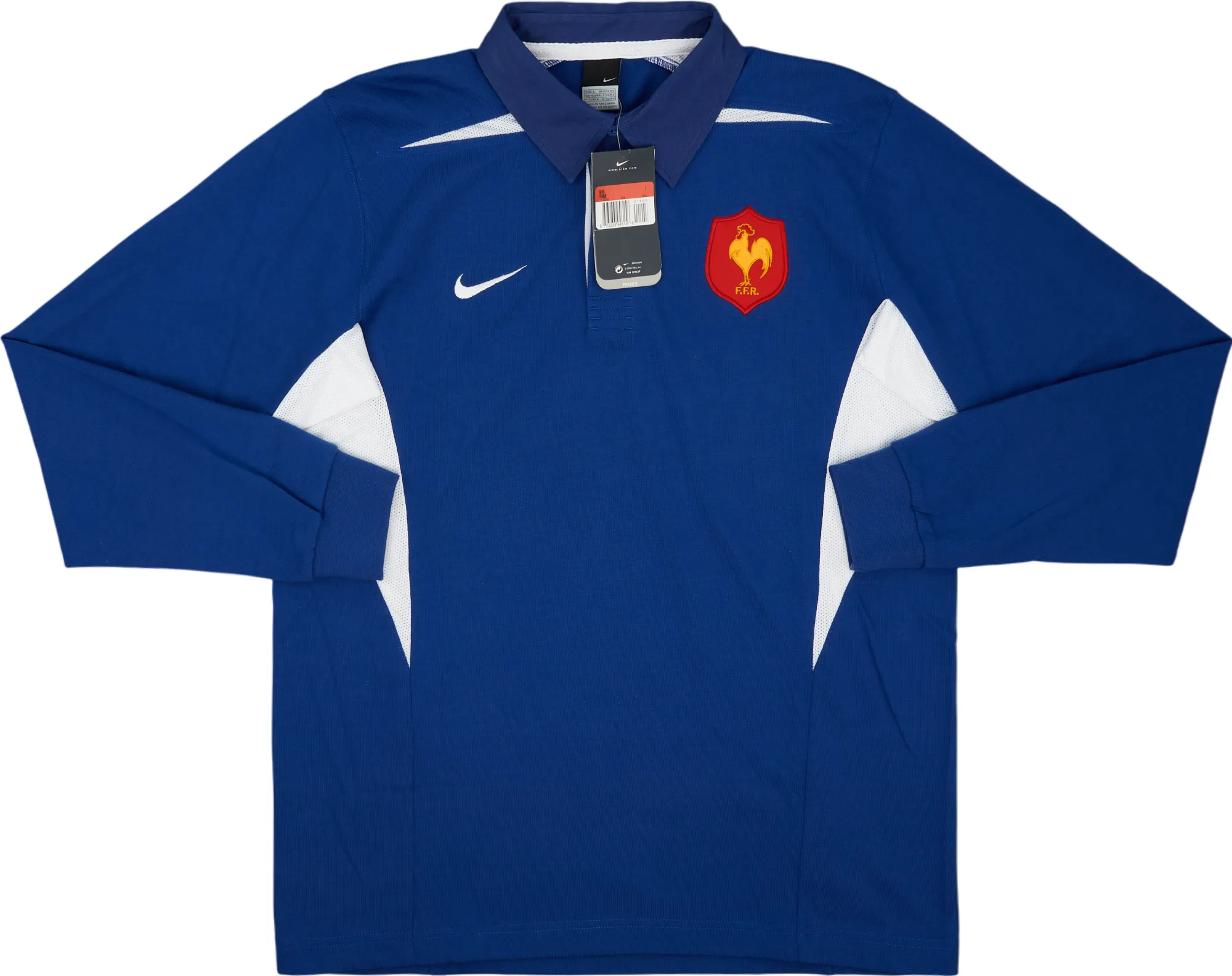 Nike France Mens LS Home Shirt 2004