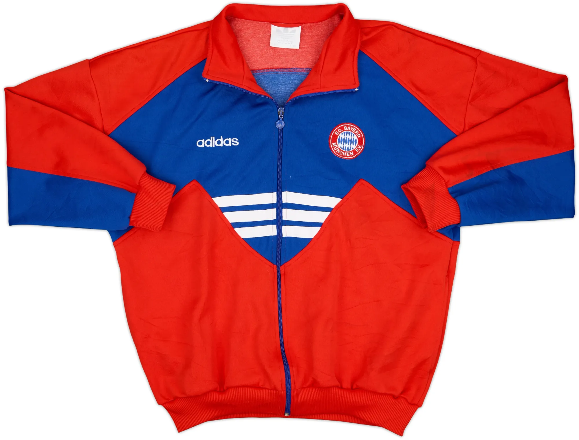 1993-95 Bayern Munich adidas Track Jacket - 8/10 - (L)
