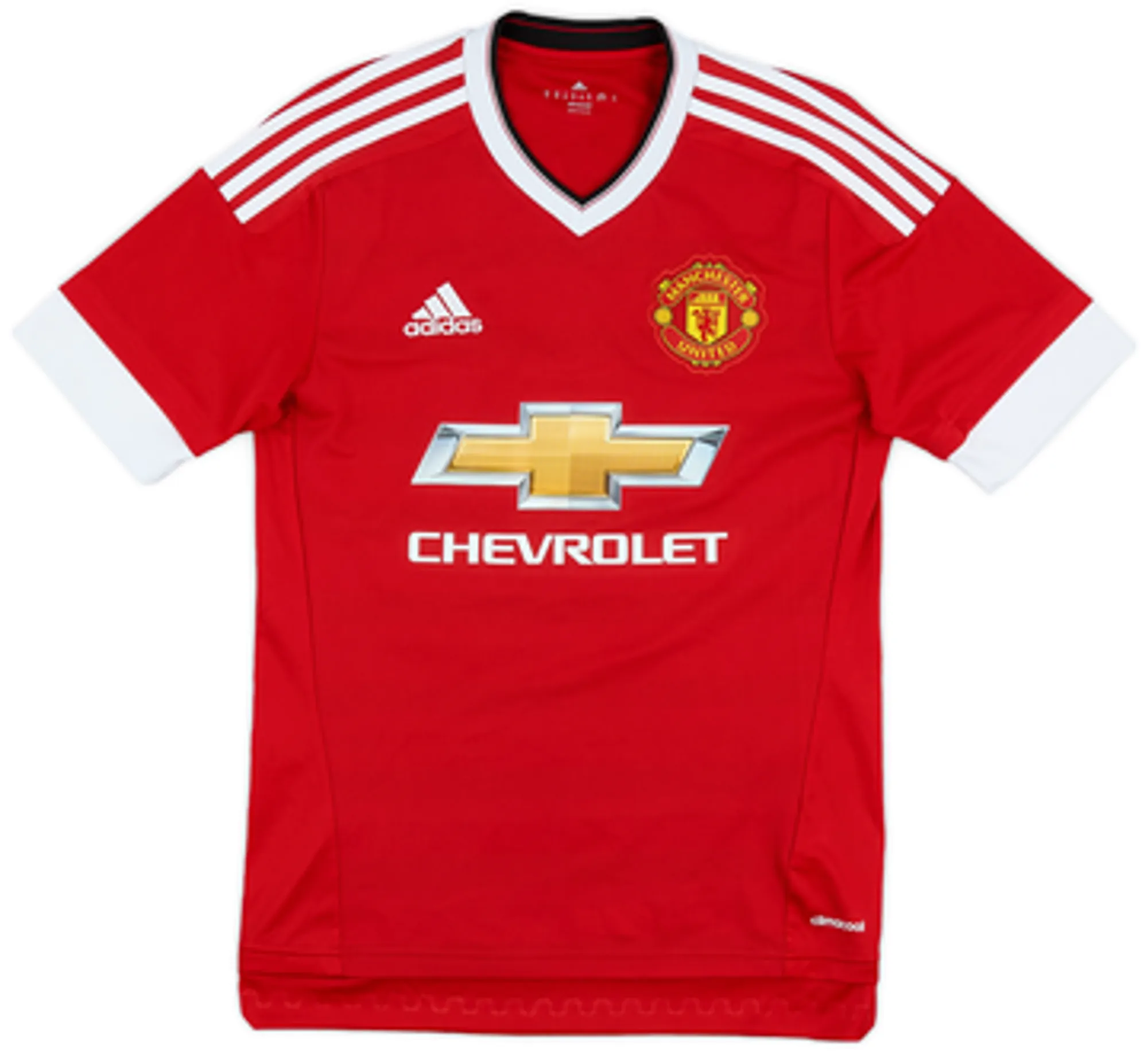 adidas Manchester United Boys SS Home Shirt 2015/16