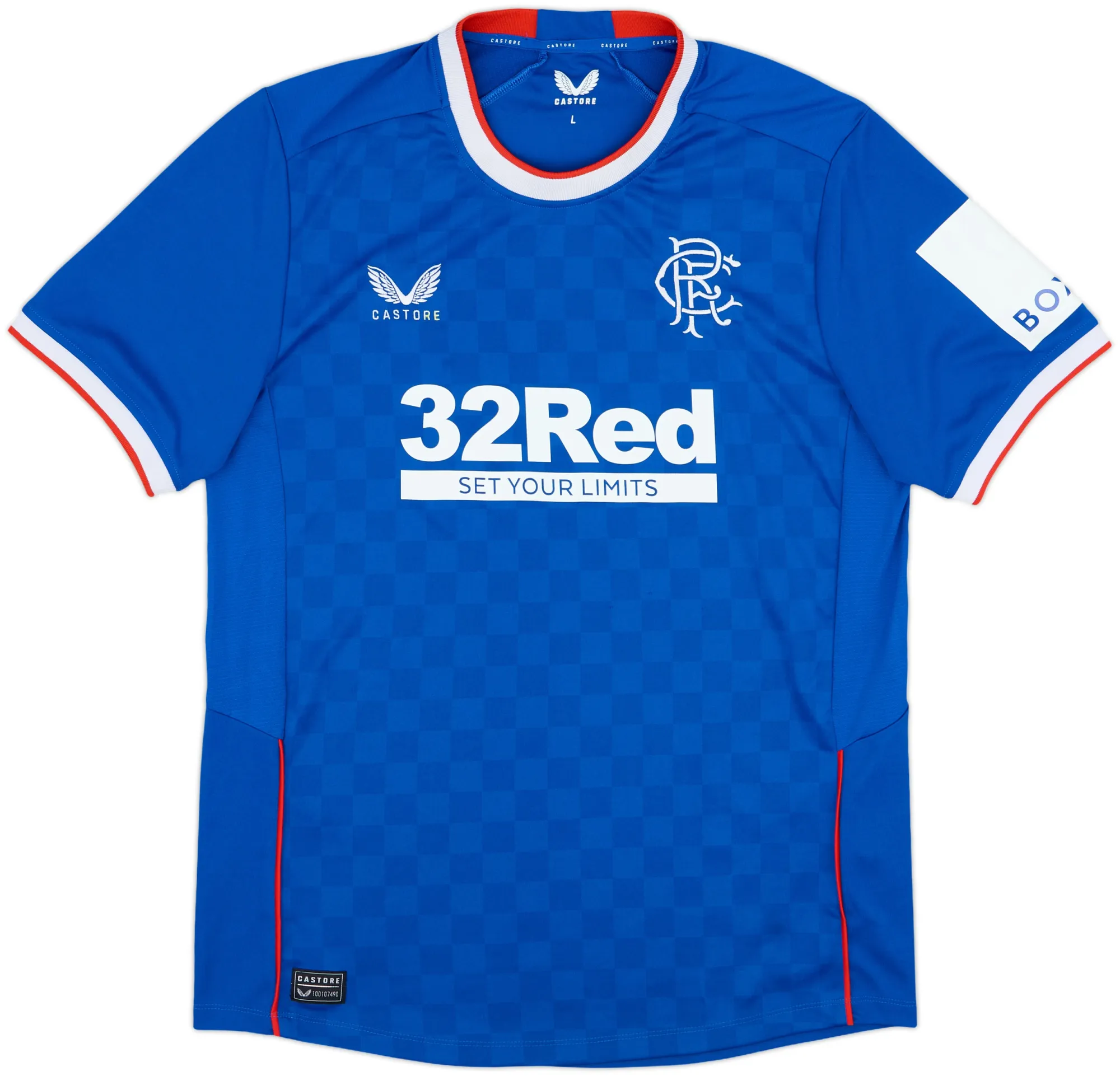 Castore Rangers Mens SS Home Shirt 2022/23