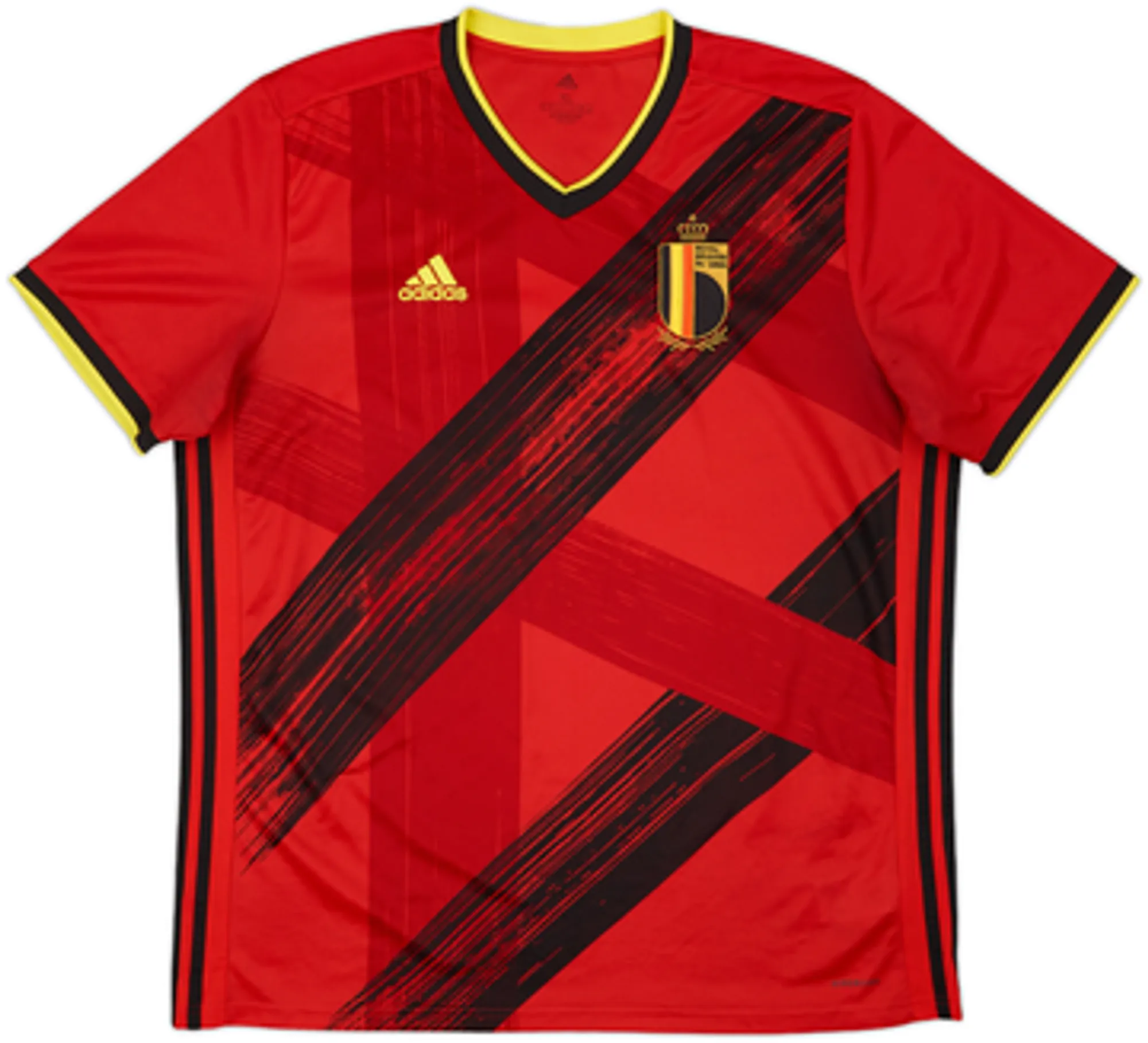 adidas Belgium Mens SS Home Shirt 2020