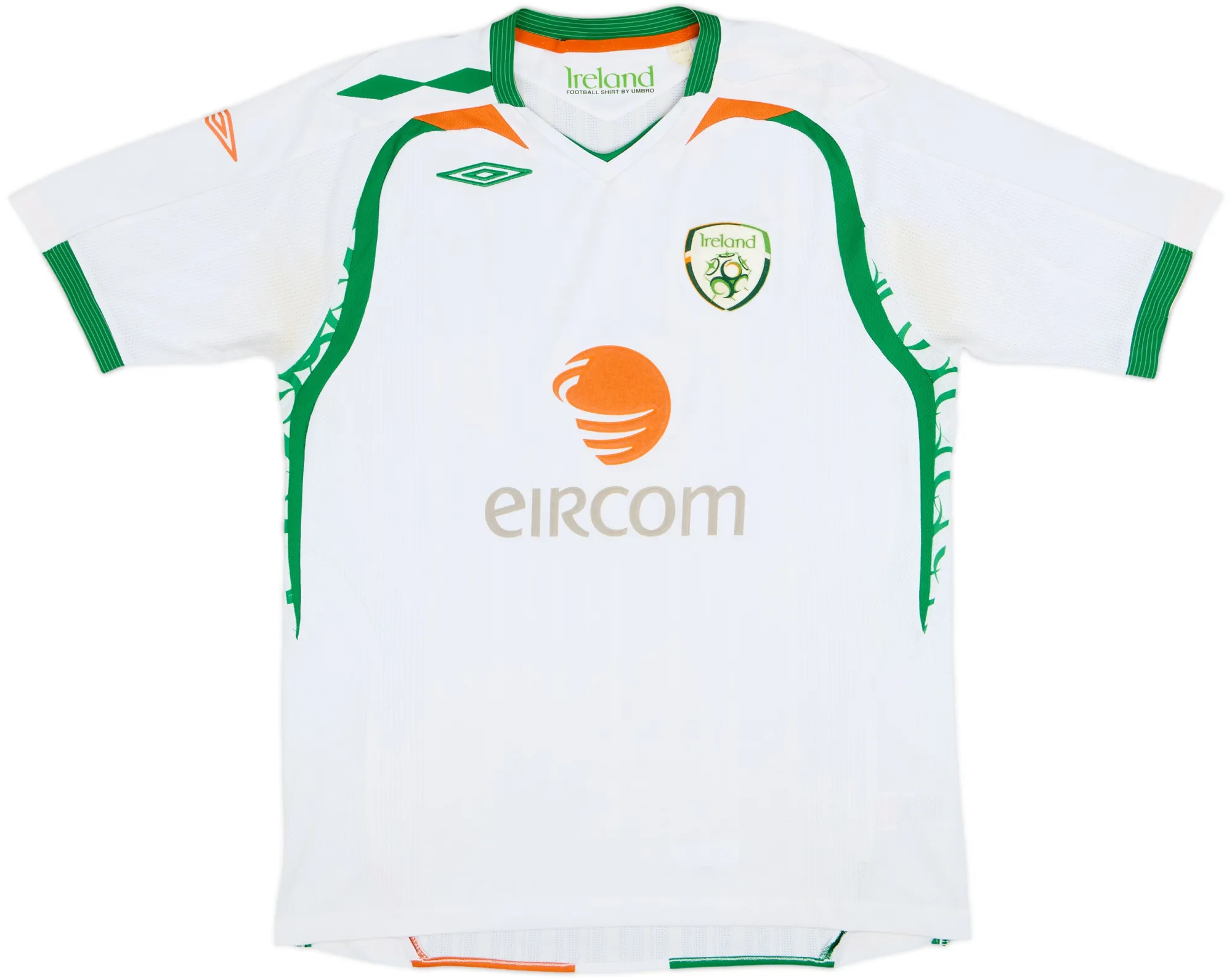 Umbro Republic of Ireland Mens SS Away Shirt 2008