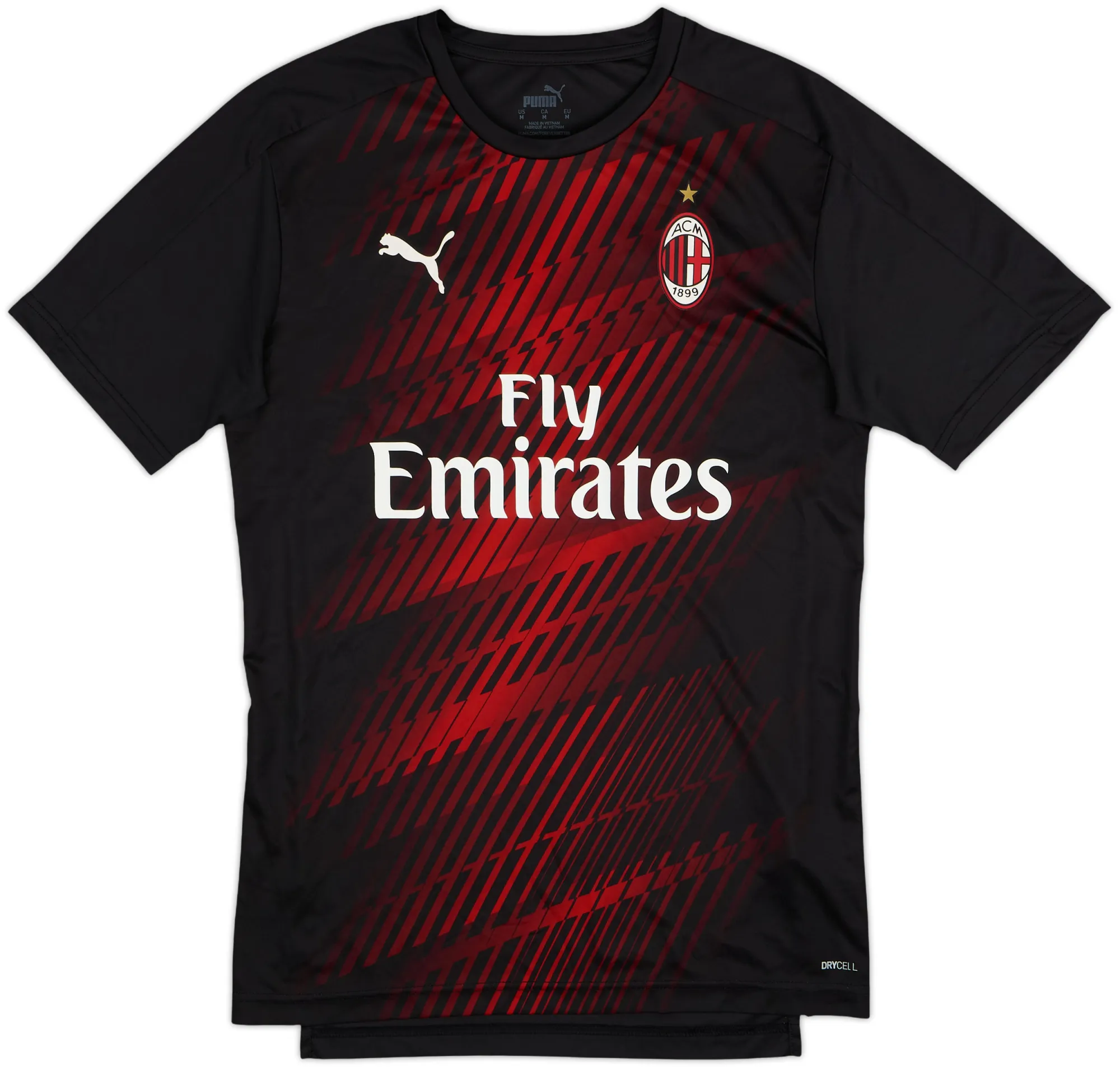 Puma AC Milan Mens SS Home Shirt 2019/20