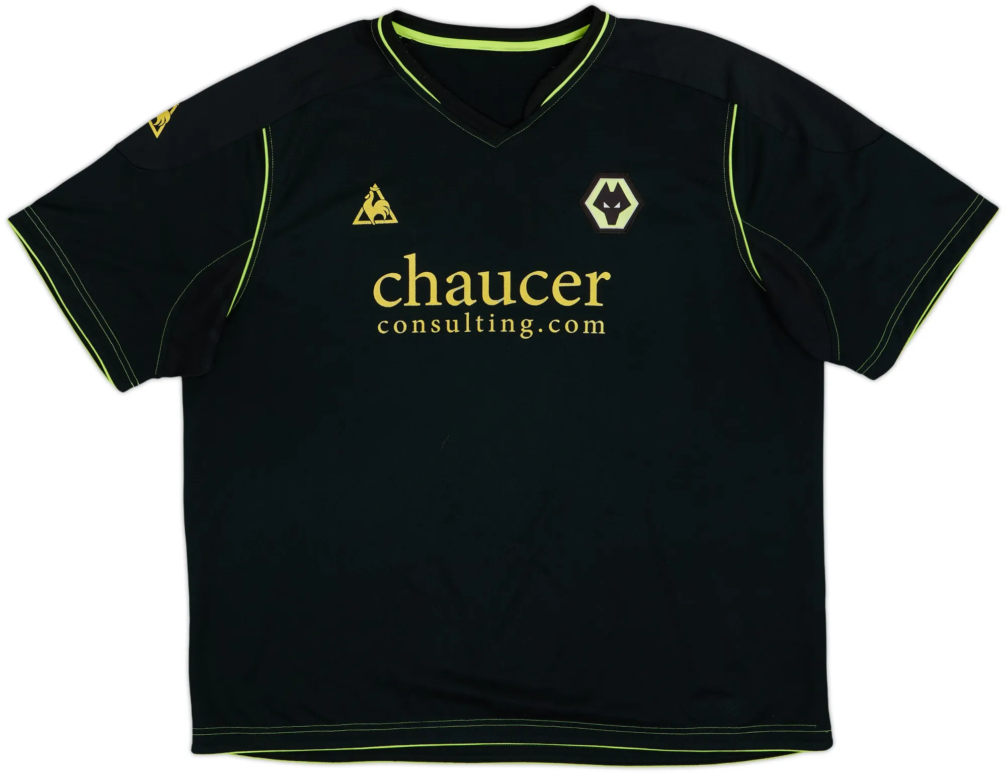 LeCoqSportif Wolverhampton Wanderers Mens SS Away Shirt 2008/09