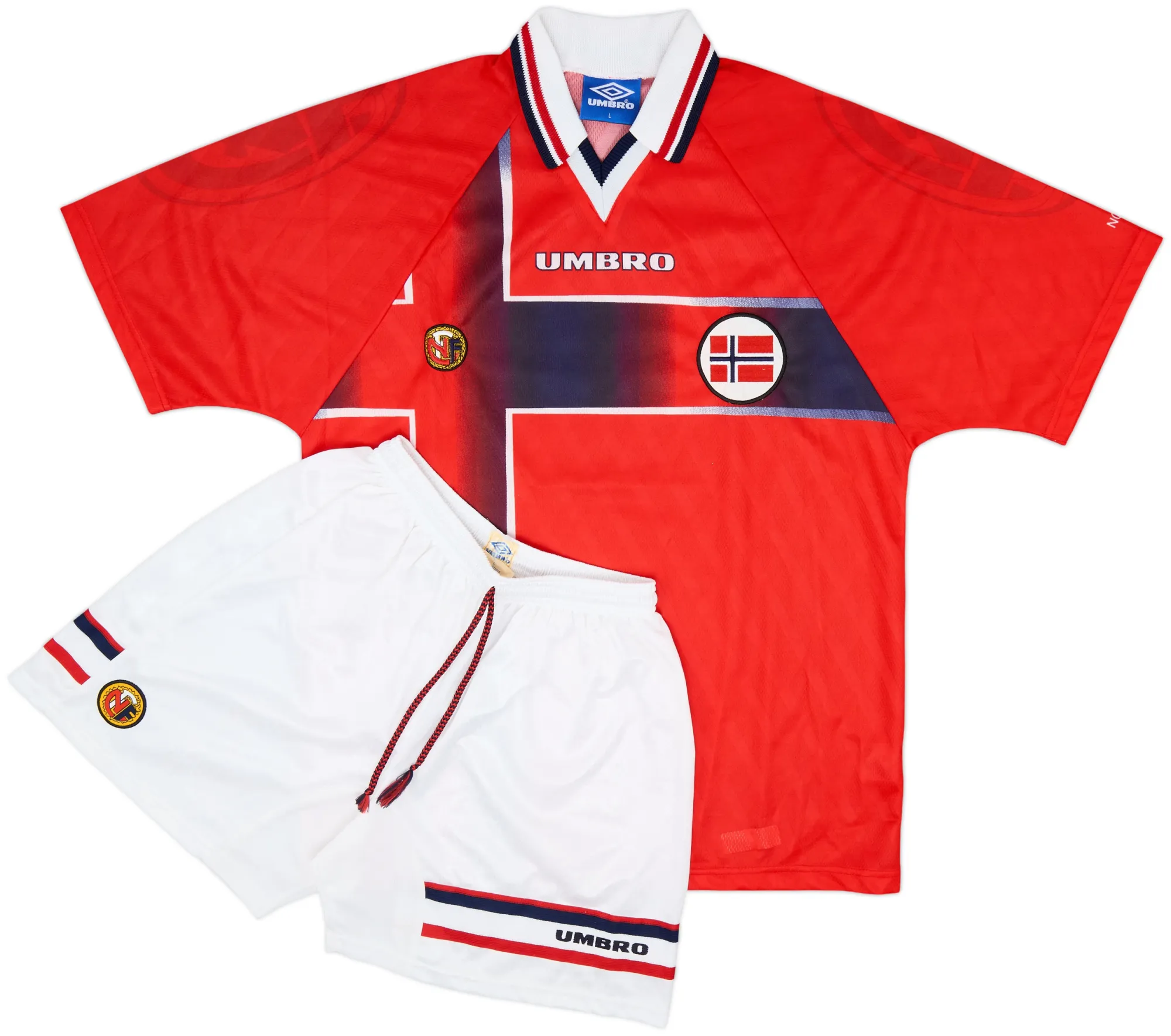Umbro Norway Mens SS Home Shirt 1997