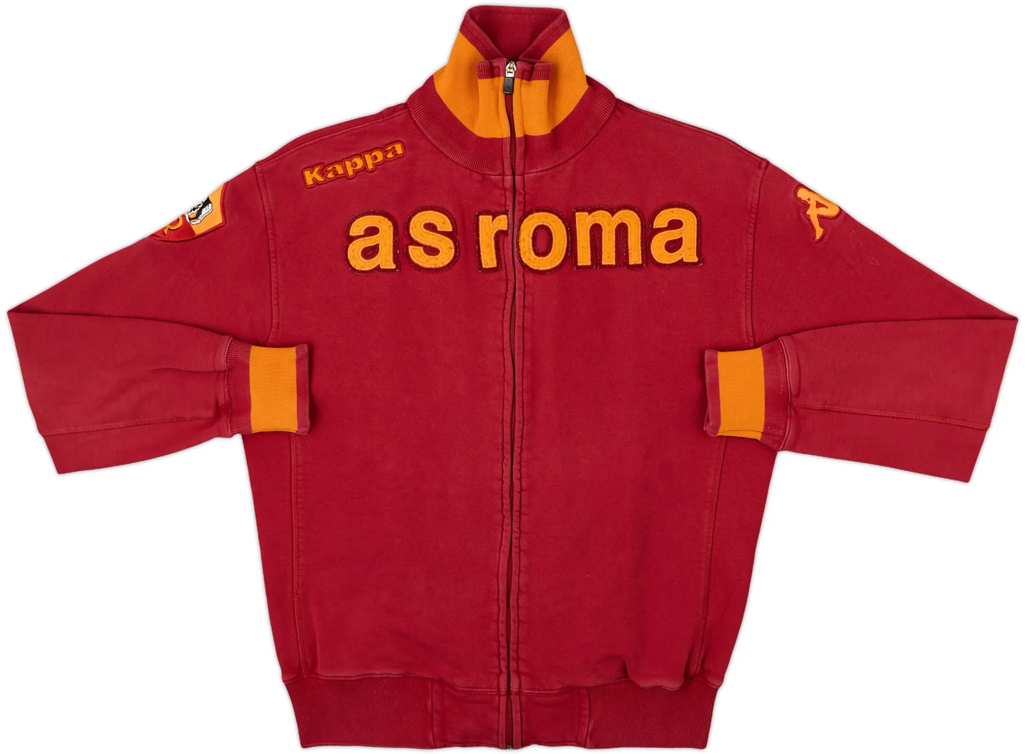2007-08 Roma Kappa Track Jacket - 8/10 - (M)