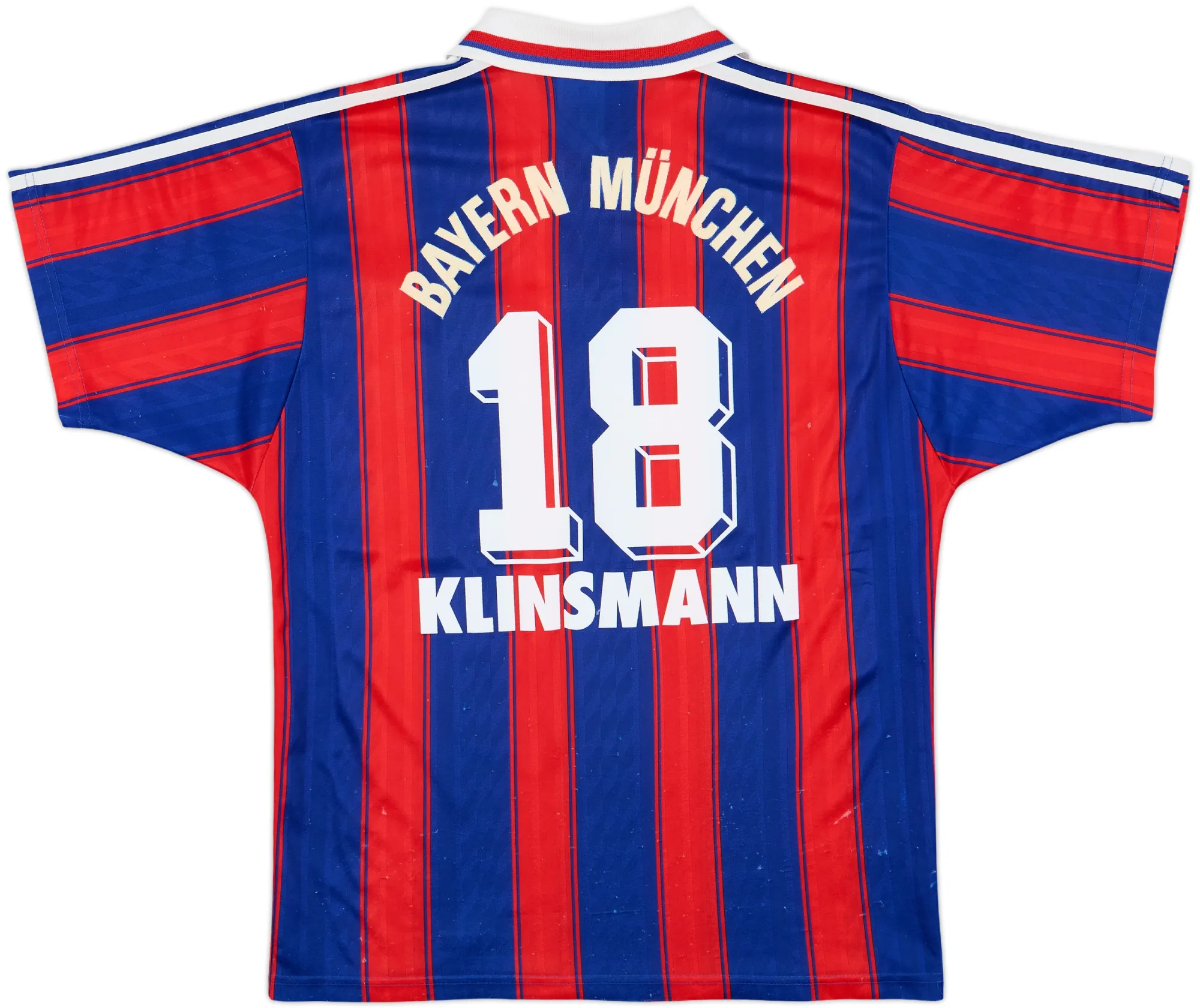 adidas Bayern Munich Mens SS Home Shirt 1995/97