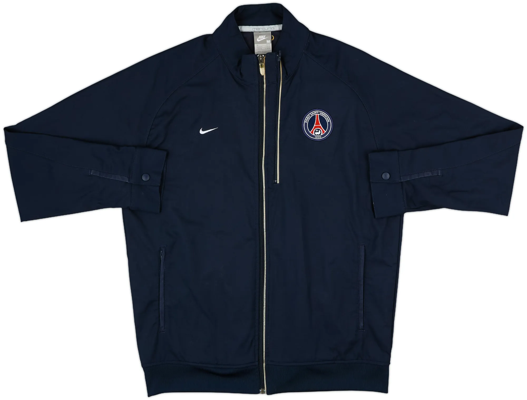2007-08 Paris Saint-Germain Nike Track Jacket - 8/10 - (M)
