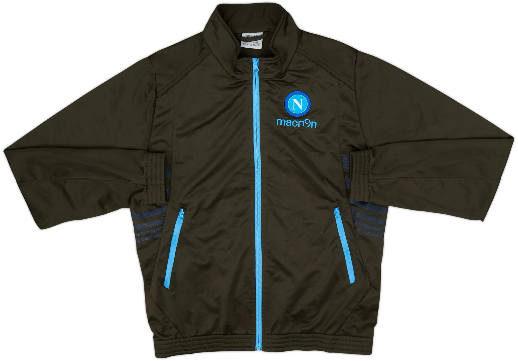 2014-15 Napoli Macron Track Jacket - 7/10 - (XL.Boys)