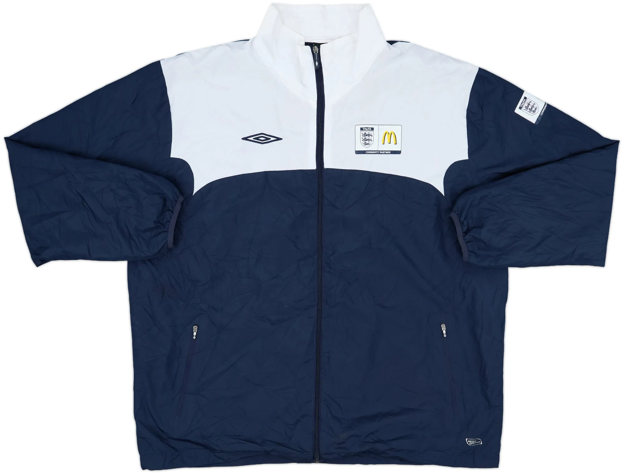 2008-10 England FA Community Partner Umbro Rain Jacket - 7/10 - (XXL)