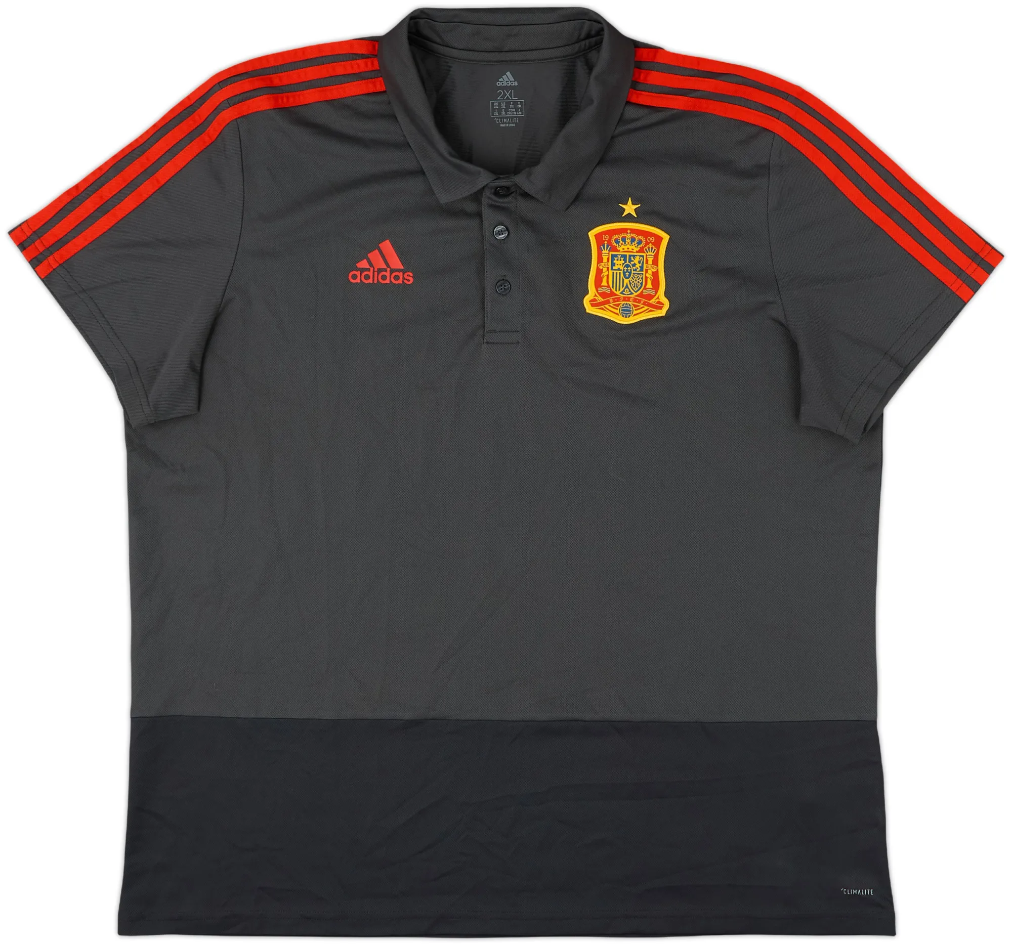 adidas Spain Mens SS Home Shirt 2018
