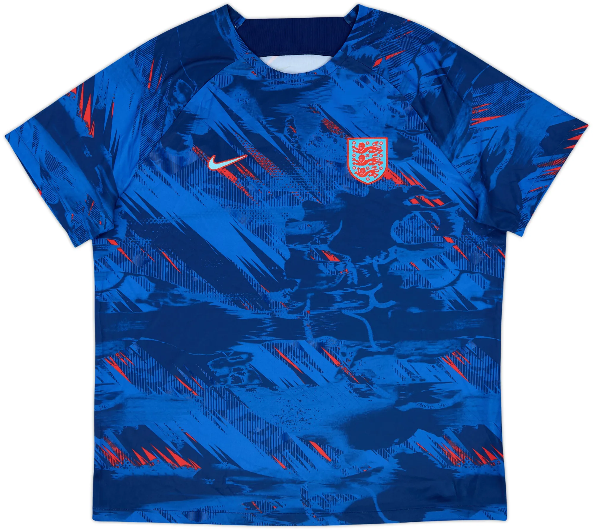 Nike England Mens SS Pre-Match Home Shirt 2022