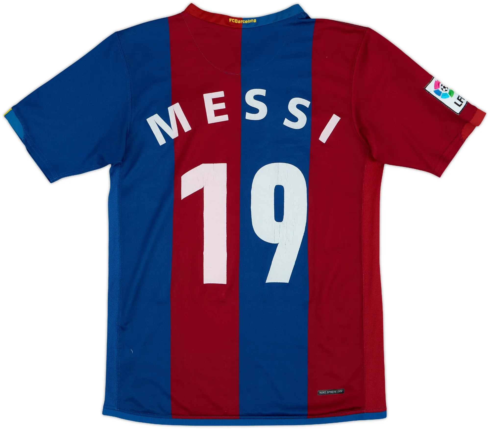 Nike Barcelona Boys SS Home Shirt 2006/07