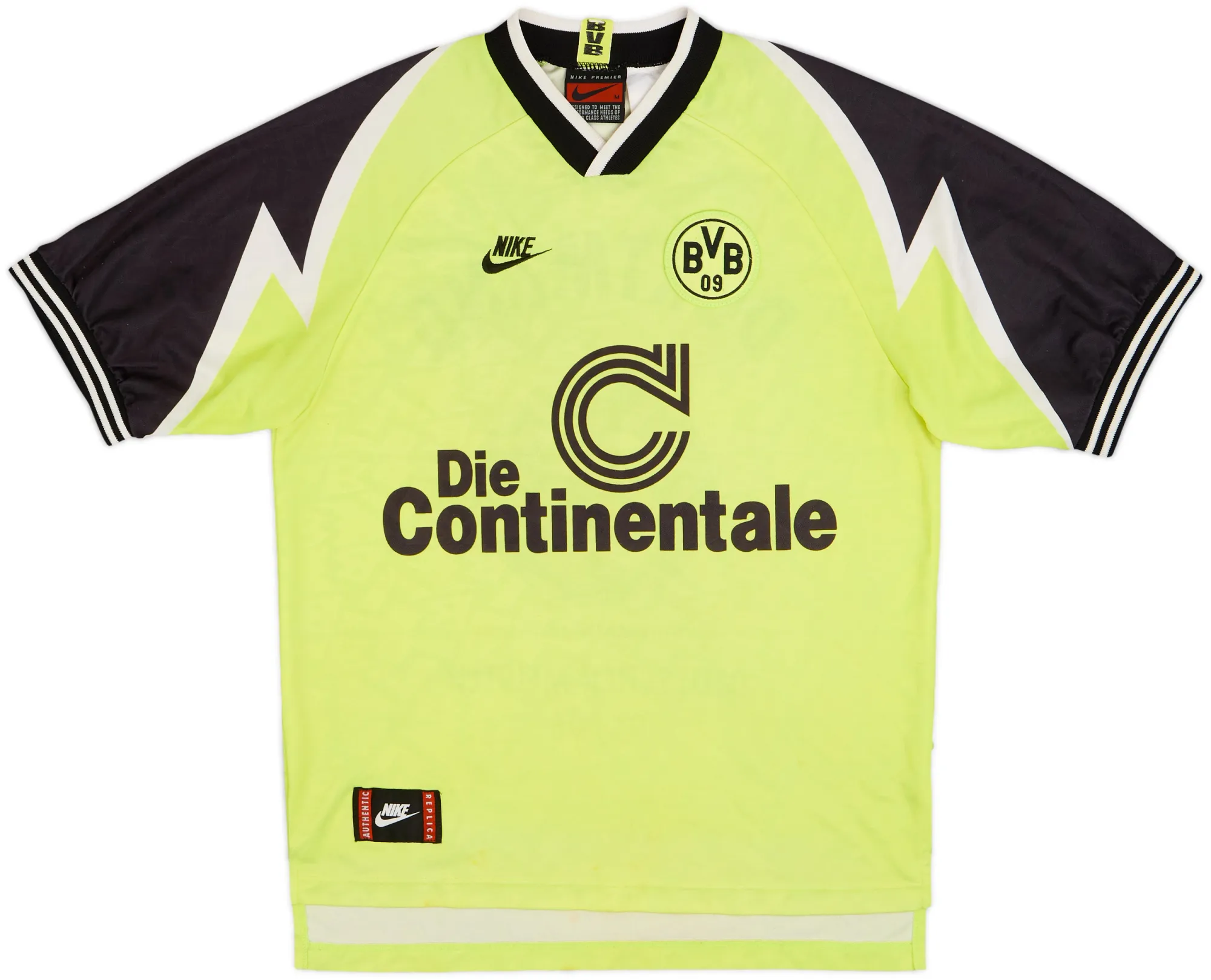 Nike Borussia Dortmund Mens SS Home Shirt 1995/96