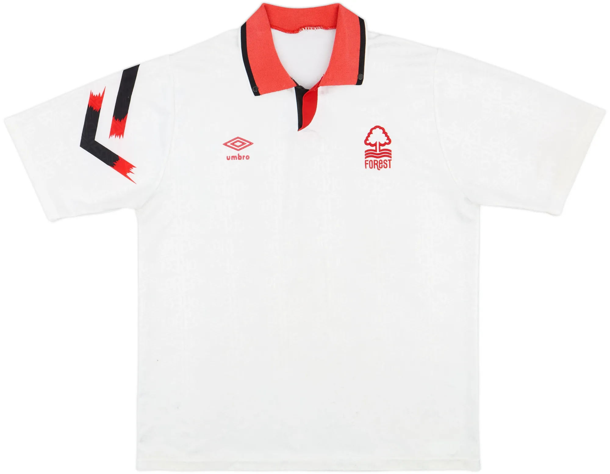 Umbro Nottingham Forest Mens SS Away Shirt 1991/93