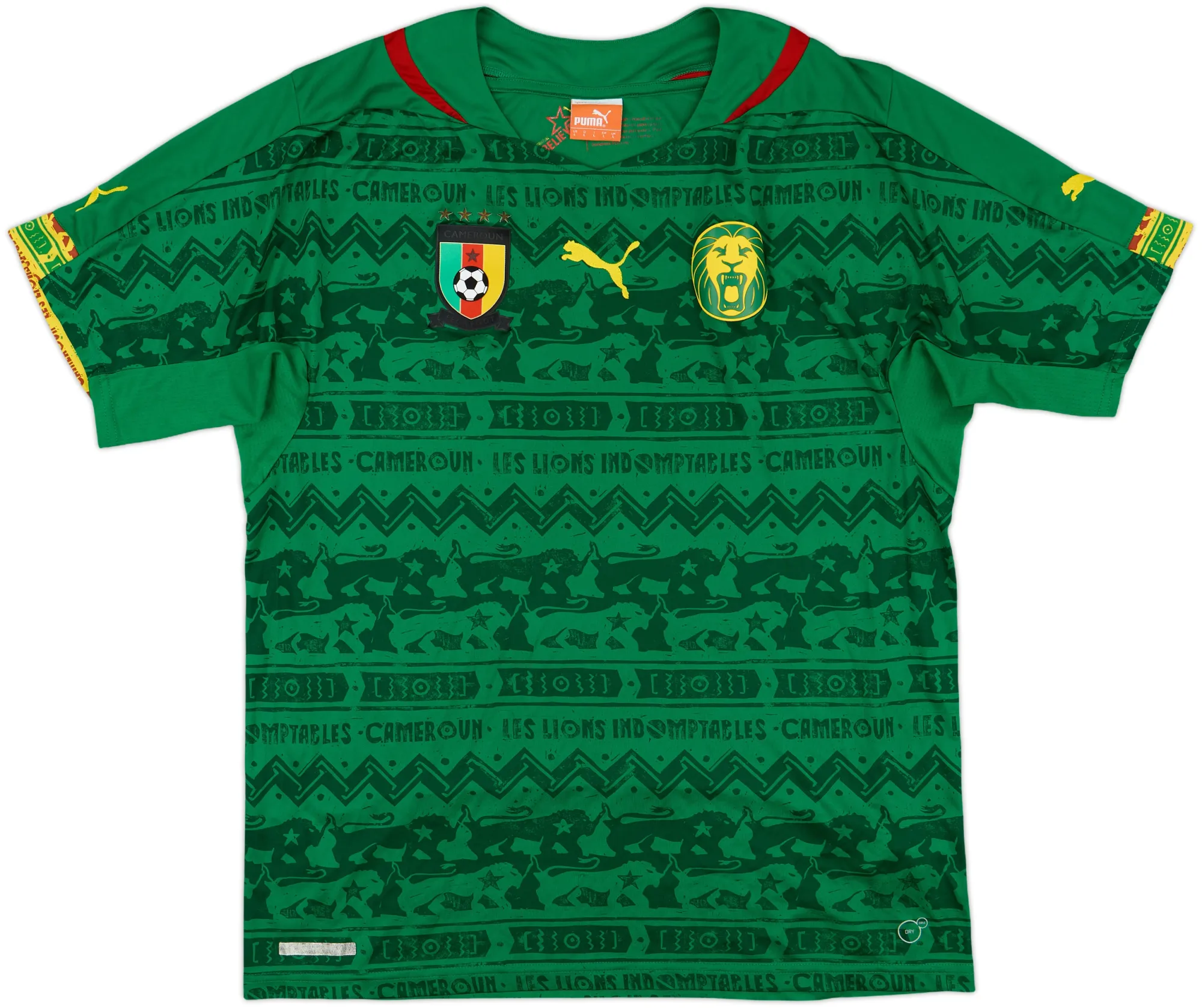 Puma Cameroon Mens SS Home Shirt 2014