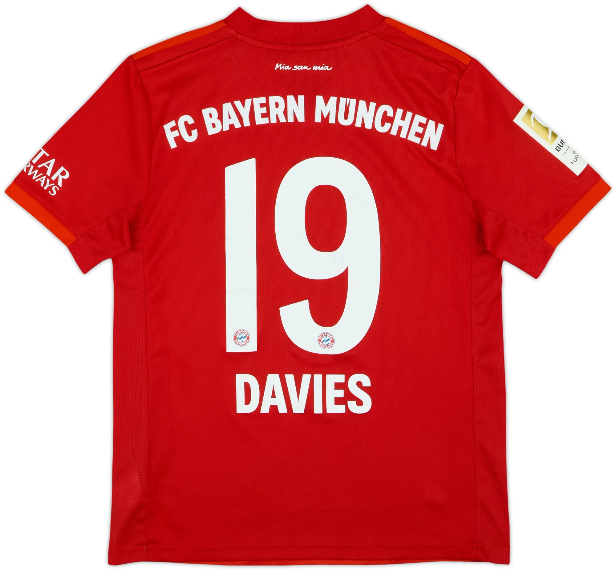 adidas Bayern Munich Boys SS Home Shirt 2019/20