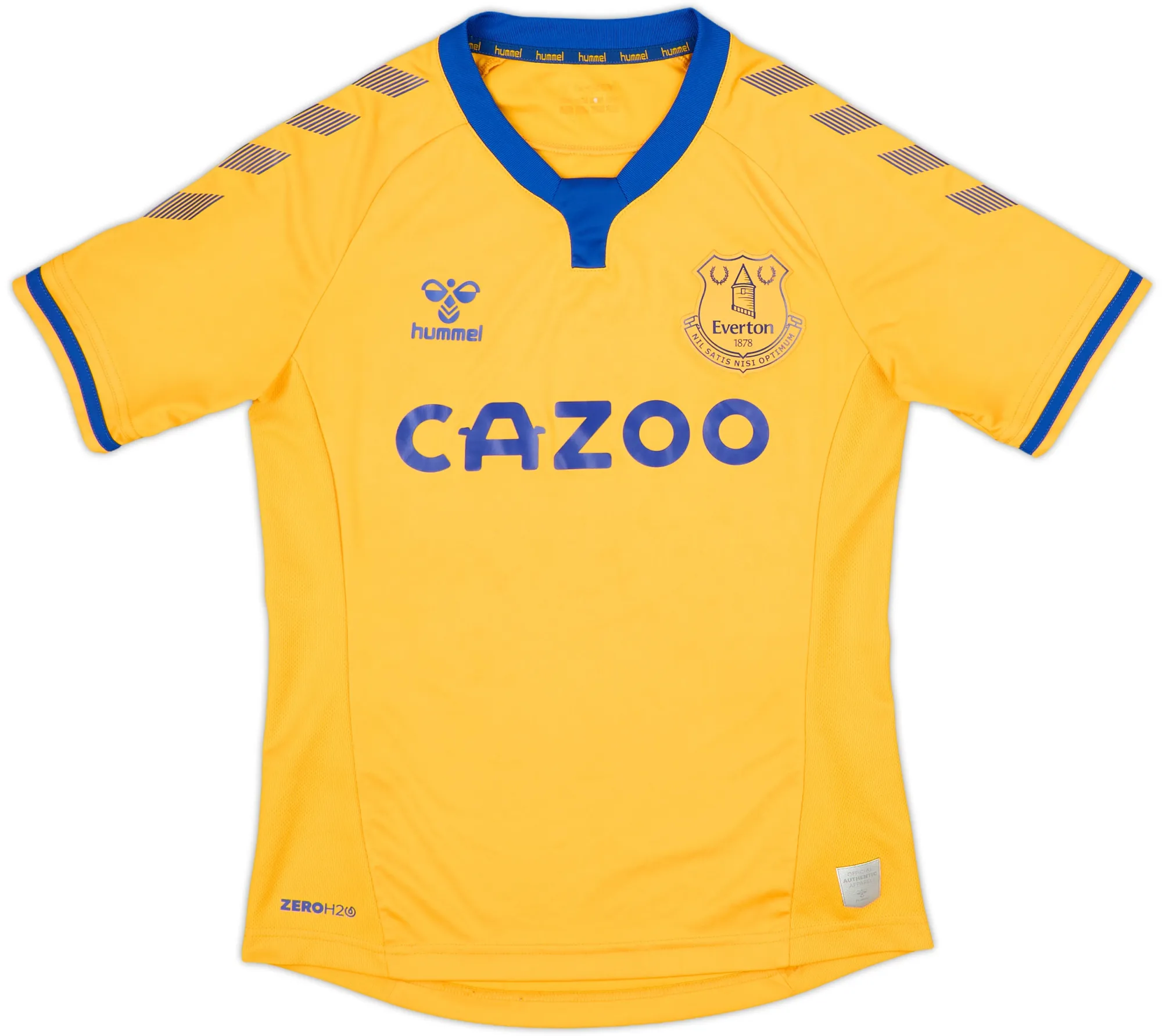Hummel Everton Boys SS Away Shirt 2020/21