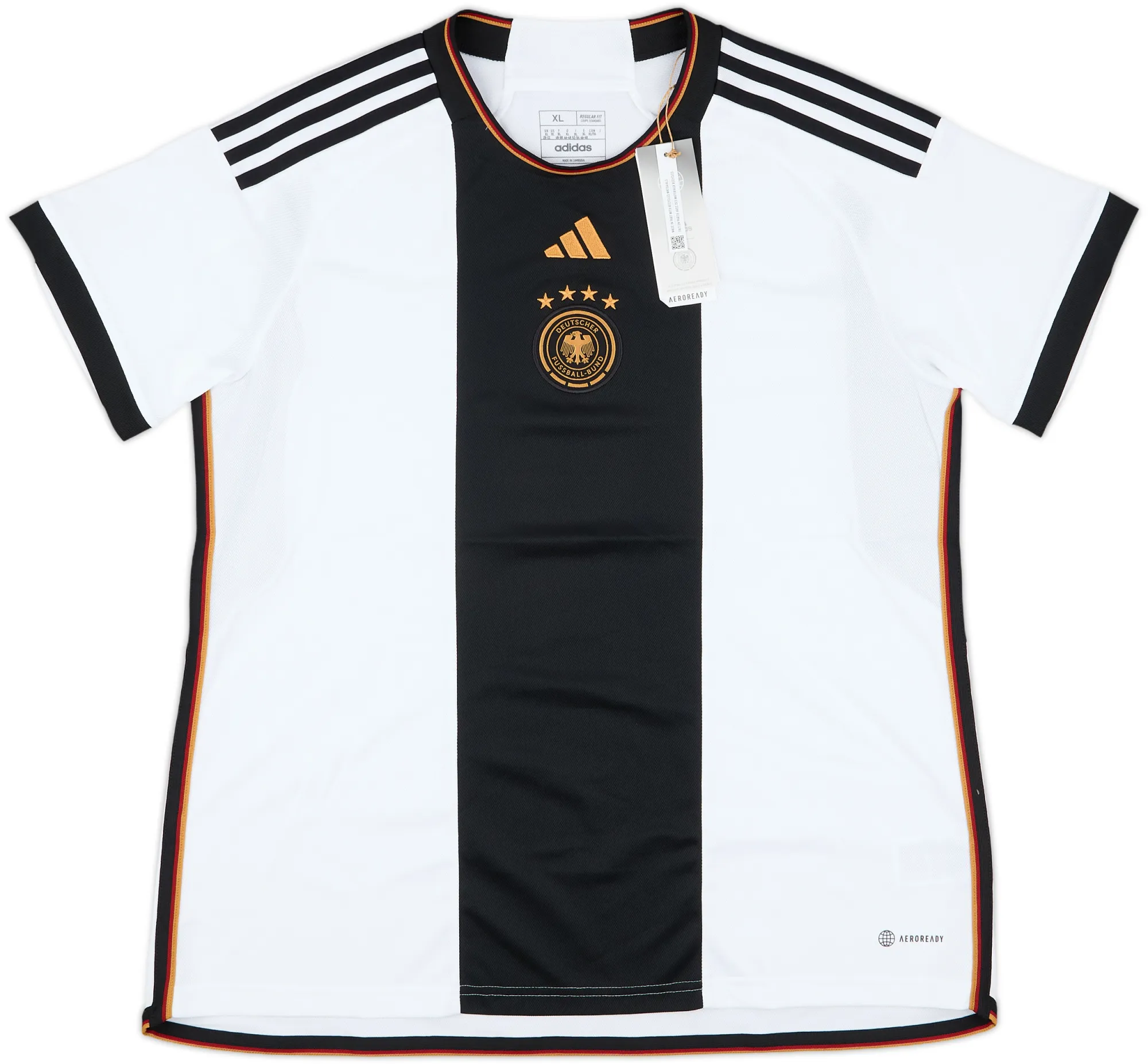 adidas Germany Womens SS Home Shirt 2022