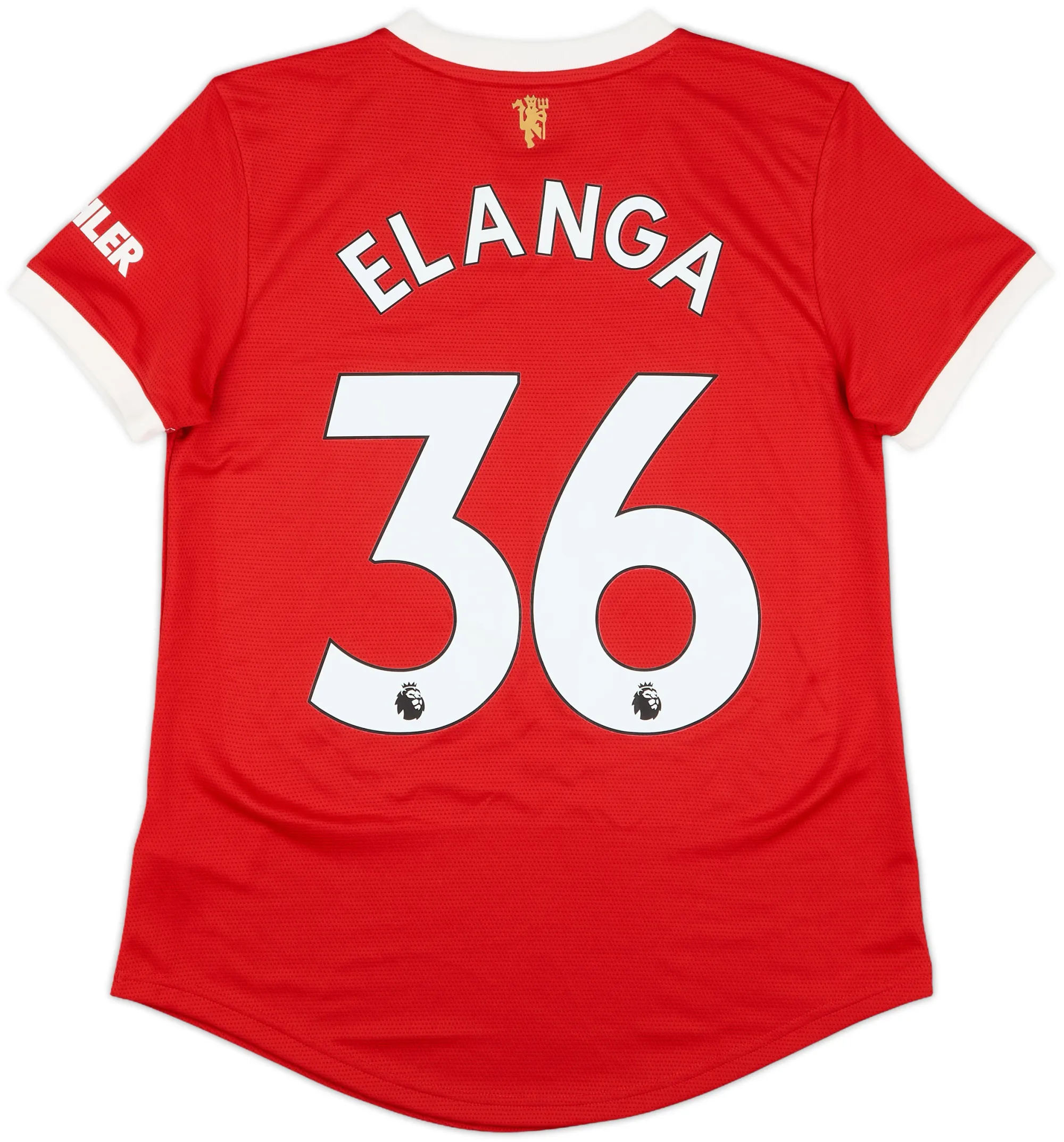 adidas Manchester United Womens SS Home Shirt 2021/22