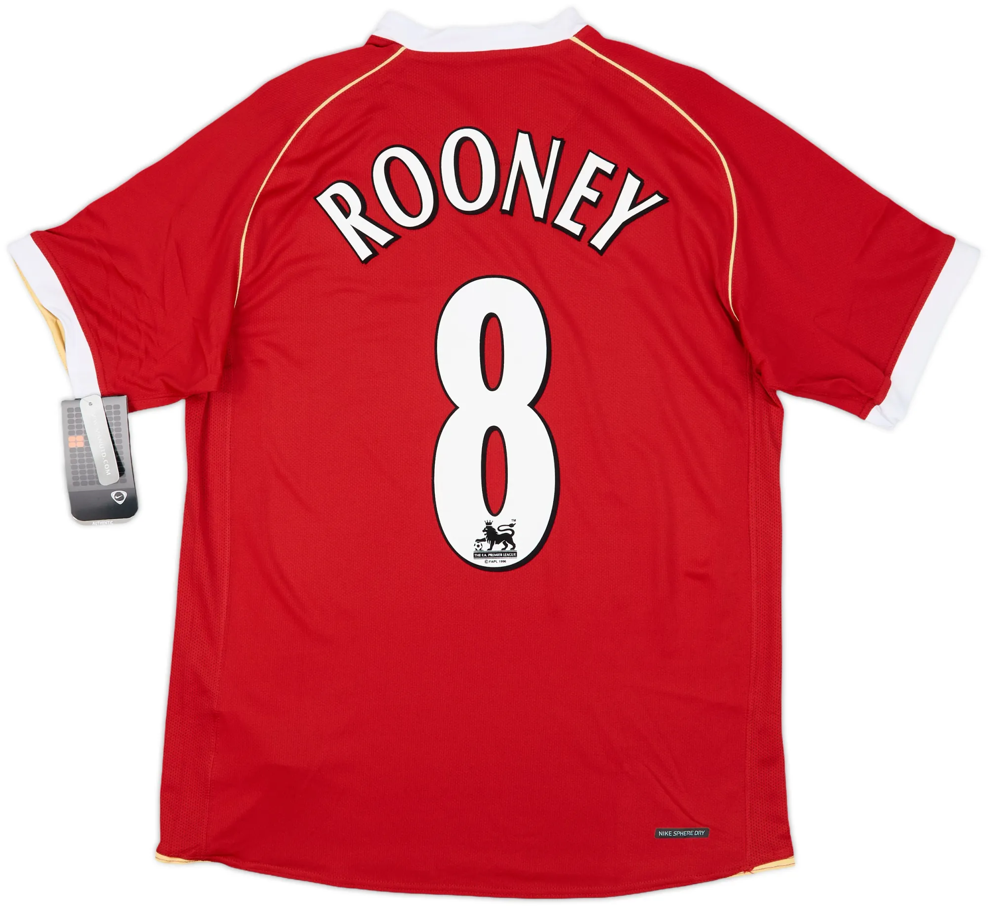 Nike Manchester United Mens SS Home Shirt 2006/07