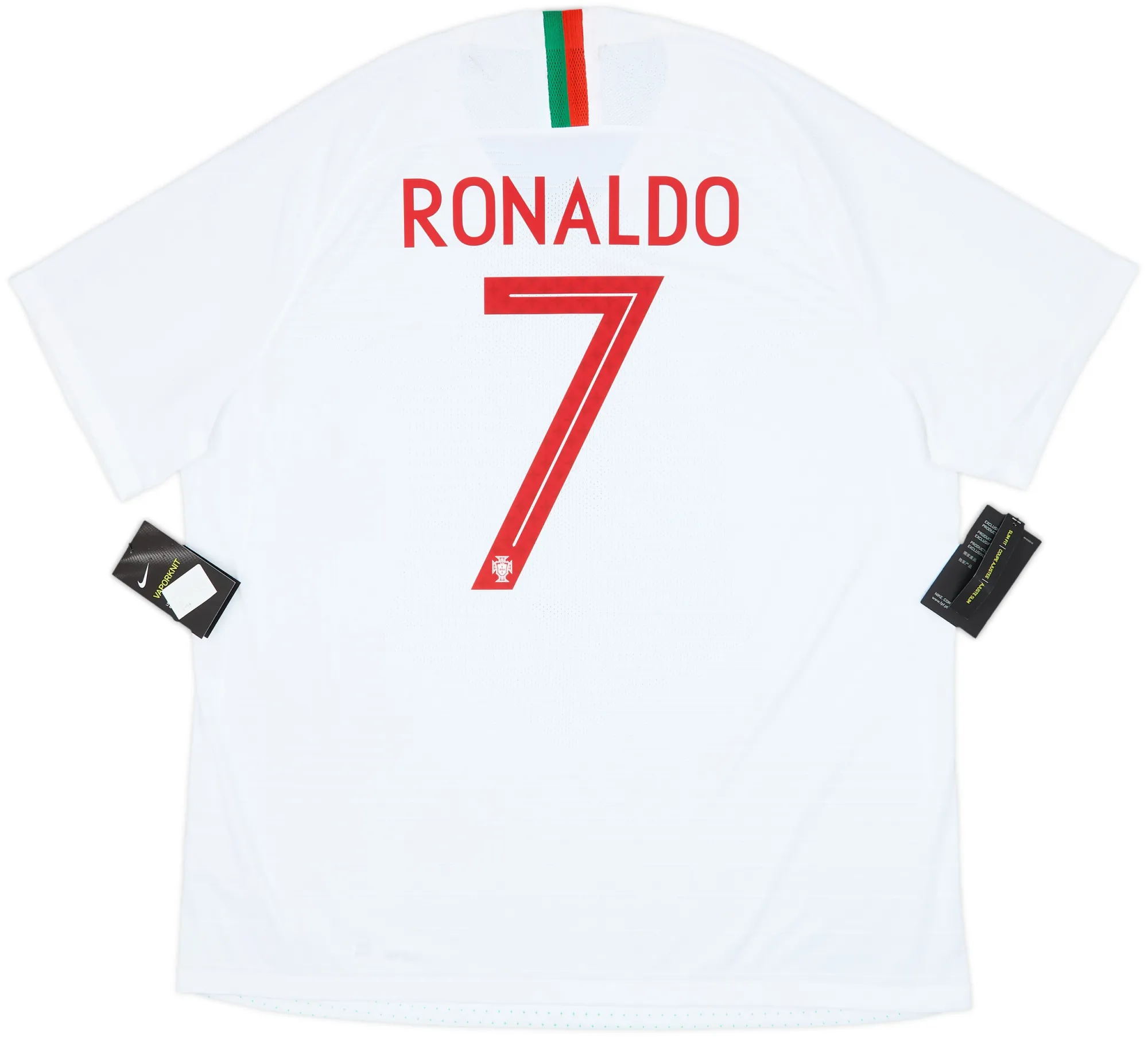 Nike Portugal Mens SS Player Issue Away Shirt 2018