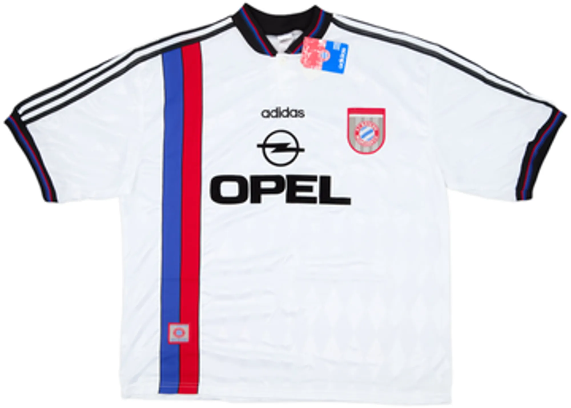 adidas Bayern Munich Mens SS Away Shirt 1996/98