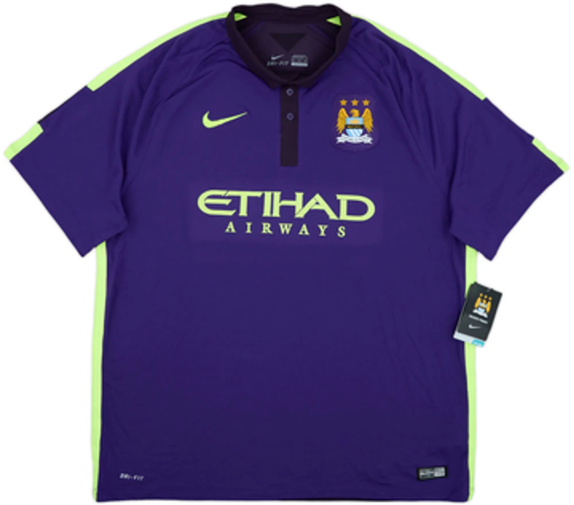 Nike Manchester City Mens SS Third Shirt 2014/15